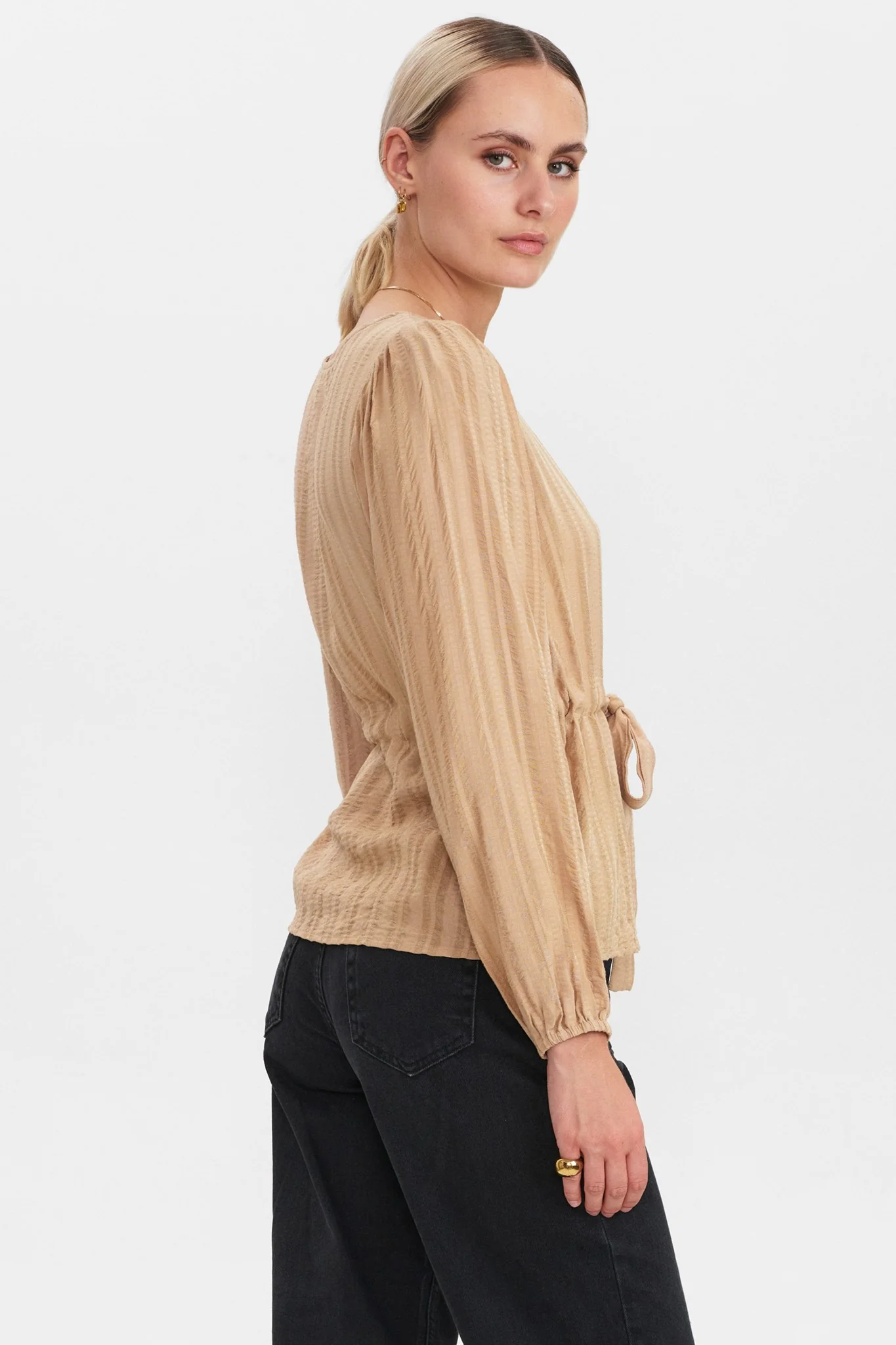 NULINKA BLOUSE - Ginger Root - Image 2