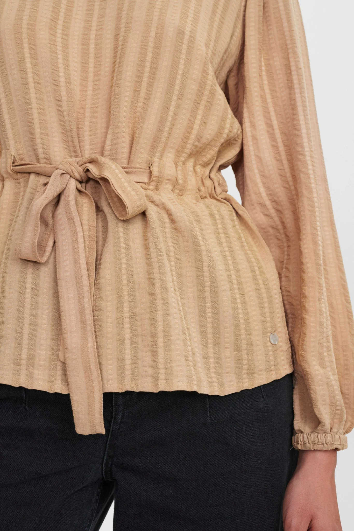 NULINKA BLOUSE - Ginger Root - Image 5