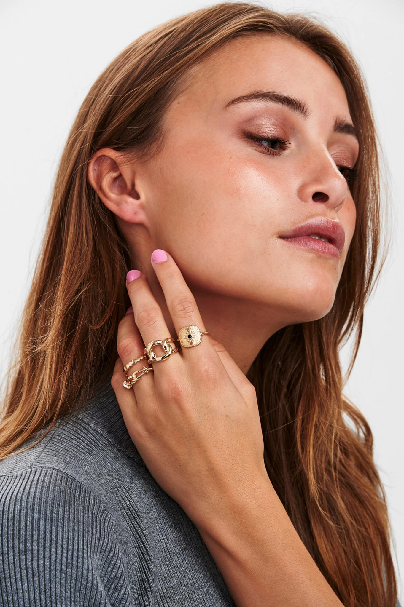 NULINKA RING 4-PACK - Gold