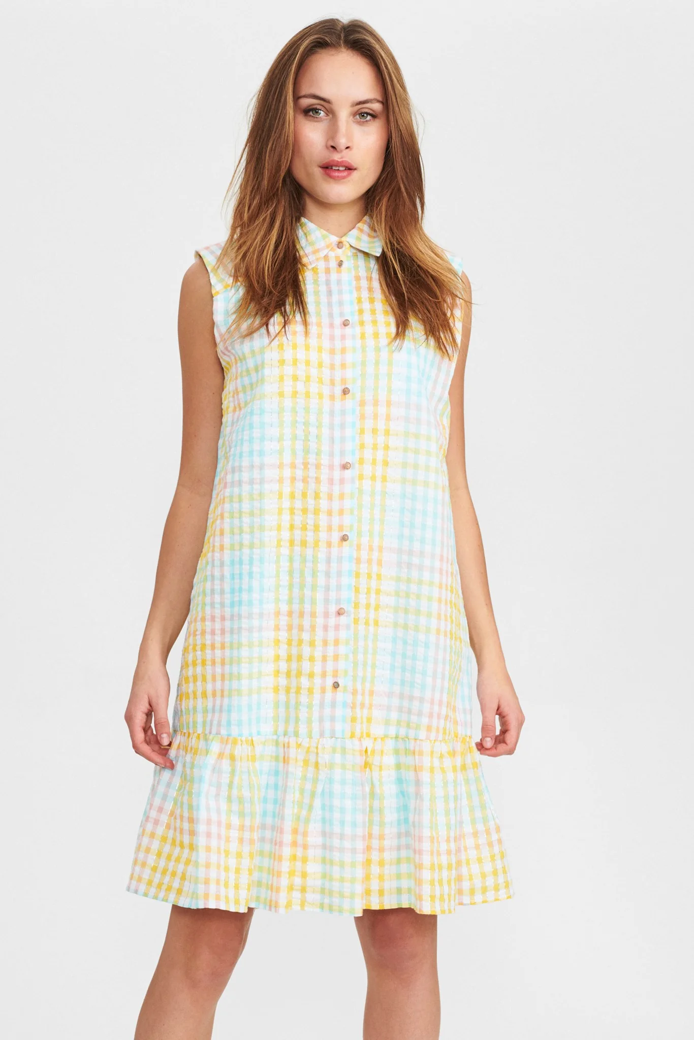 NULISSY DRESS - Cloud Dancer