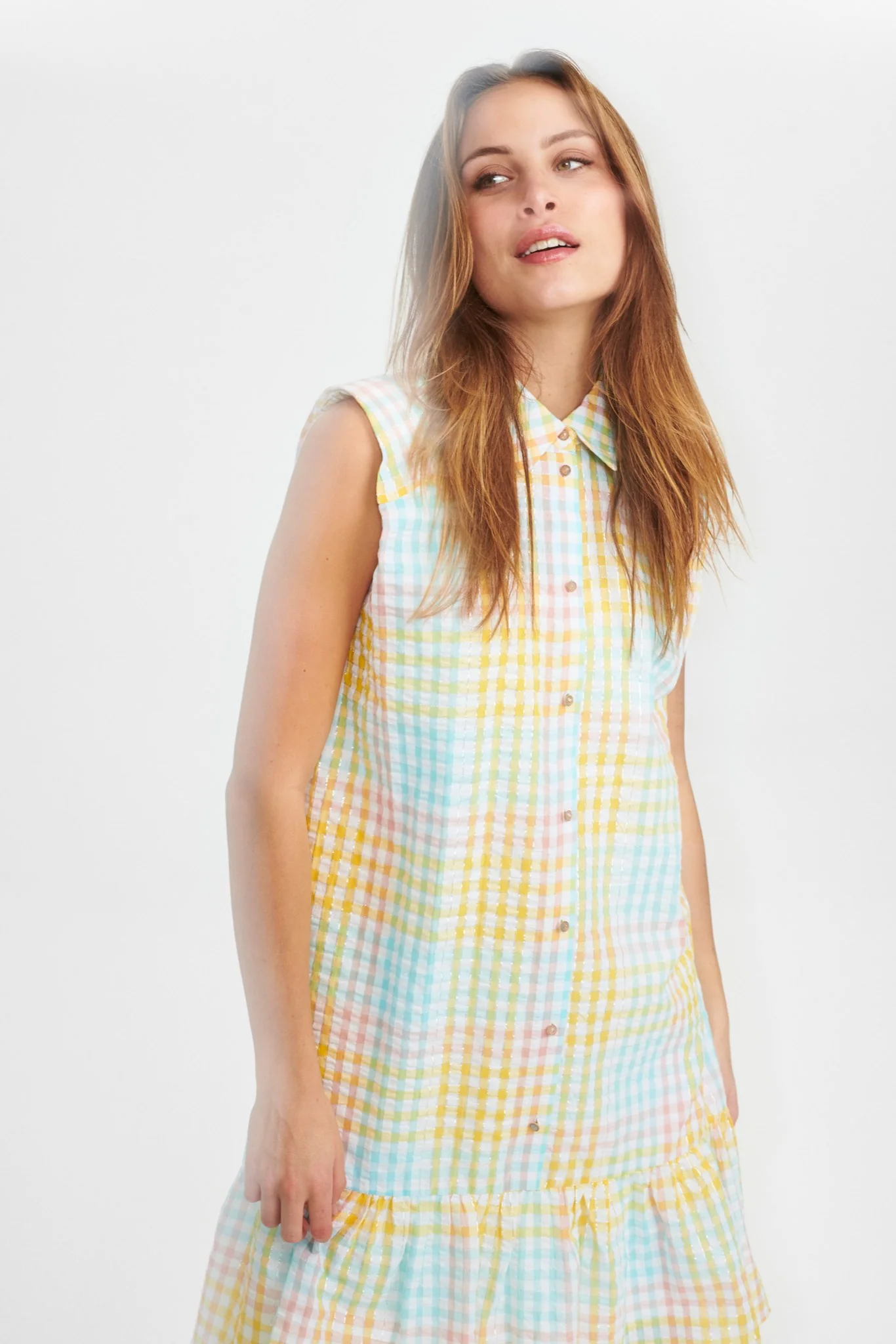 NULISSY DRESS - Cloud Dancer - Image 6