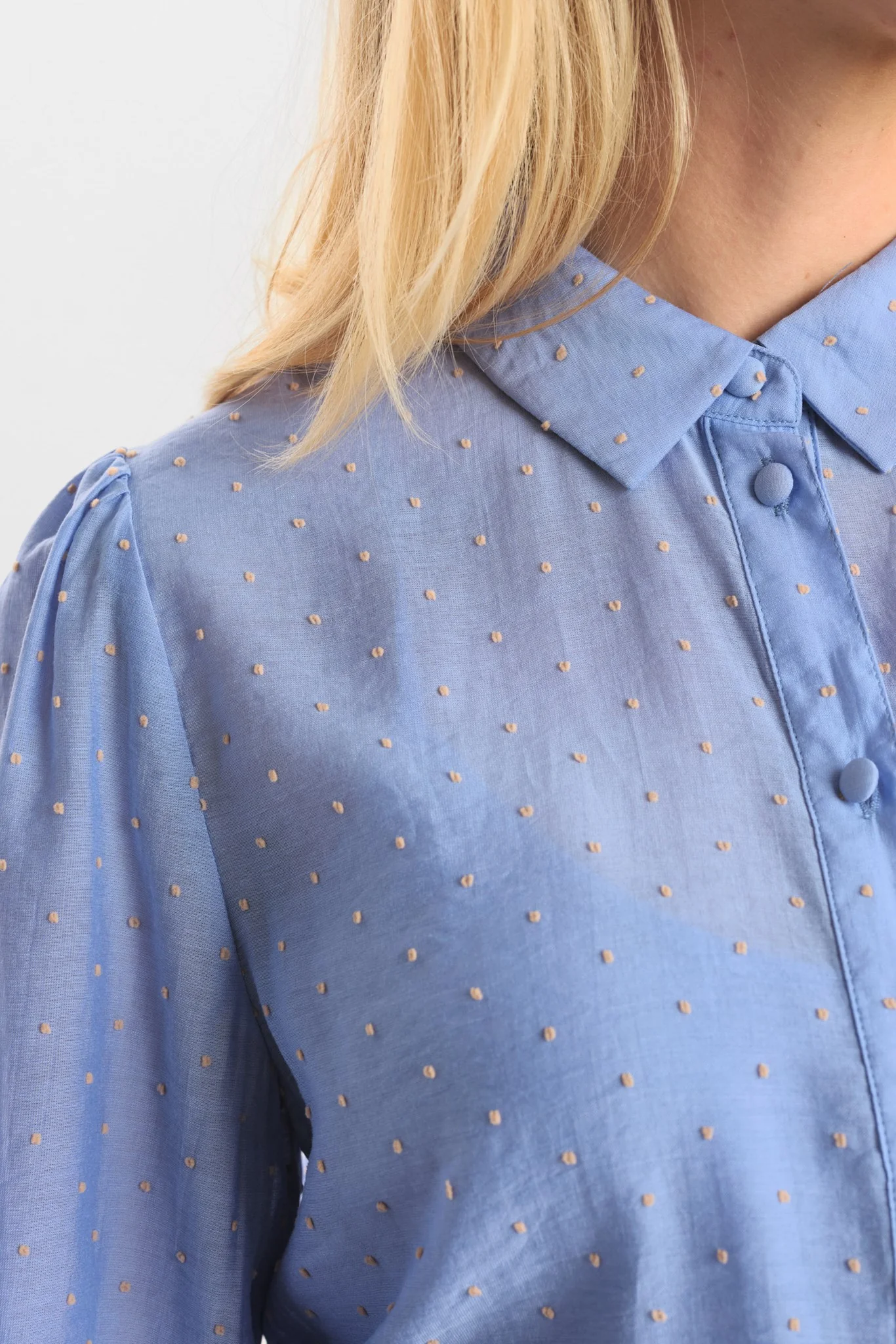NULIZA SHIRT DRESS - Bel Air Blue - Image 5