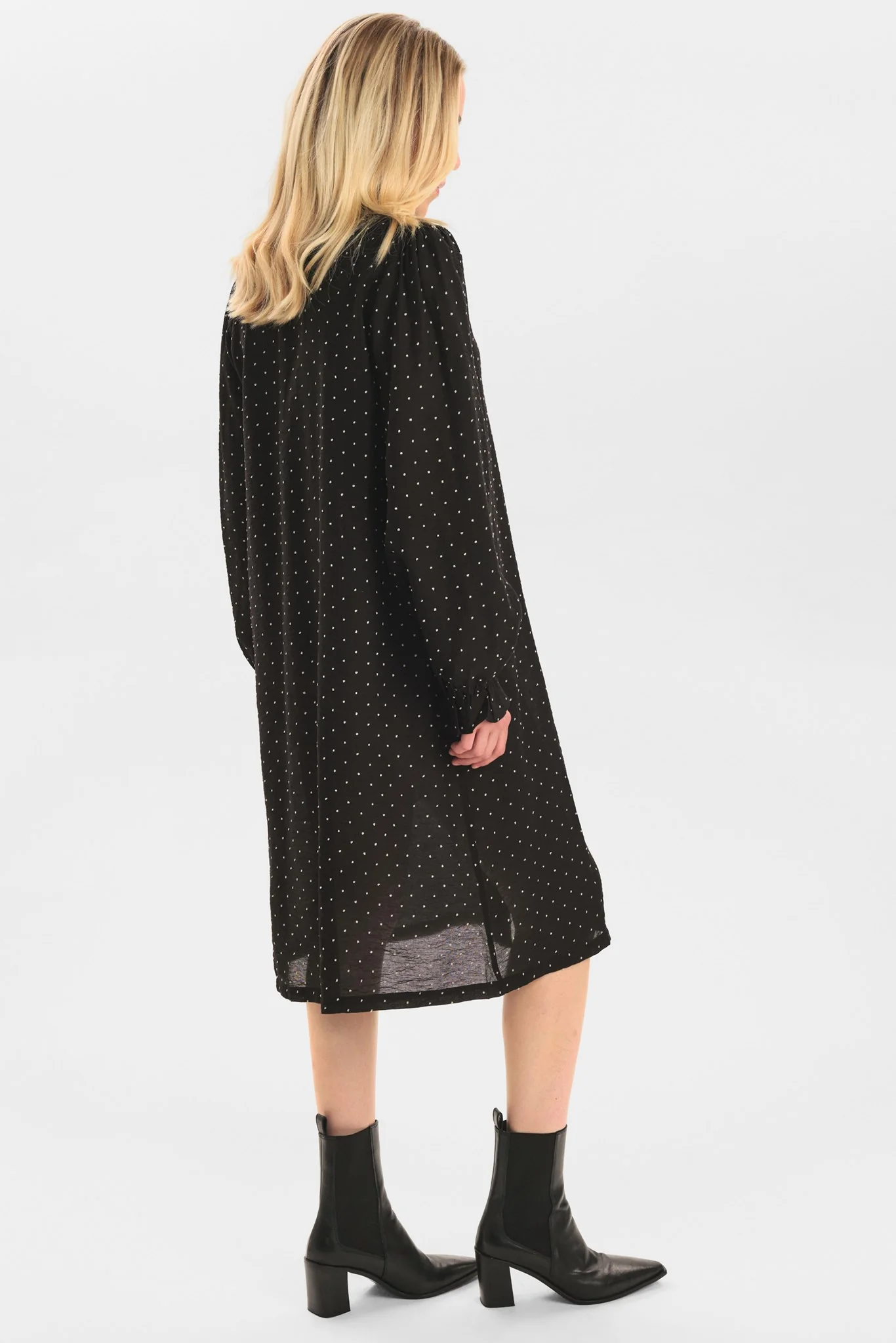NULIZA SHIRT DRESS - Caviar - Image 2