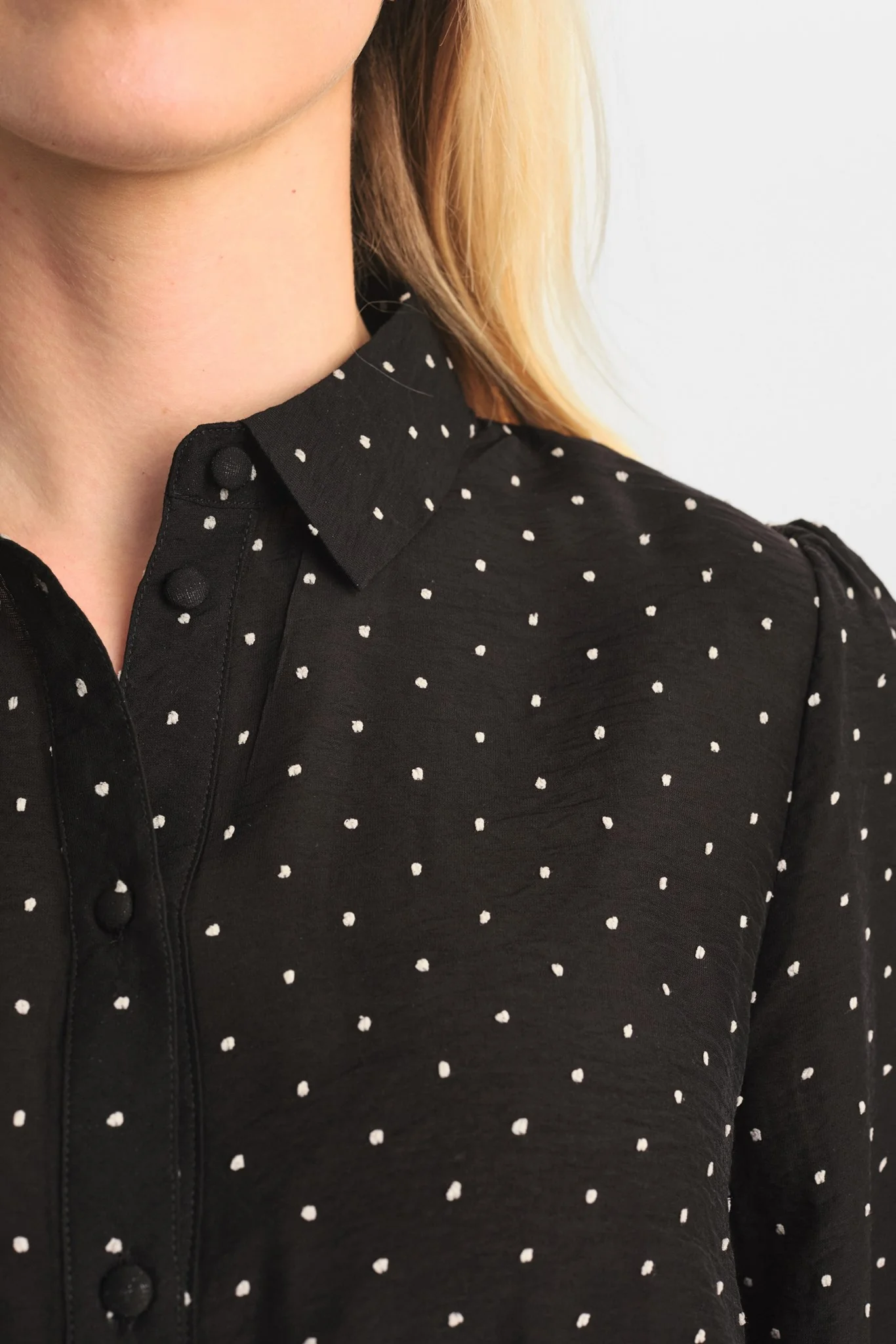 NULIZA SHIRT DRESS - Caviar - Image 4