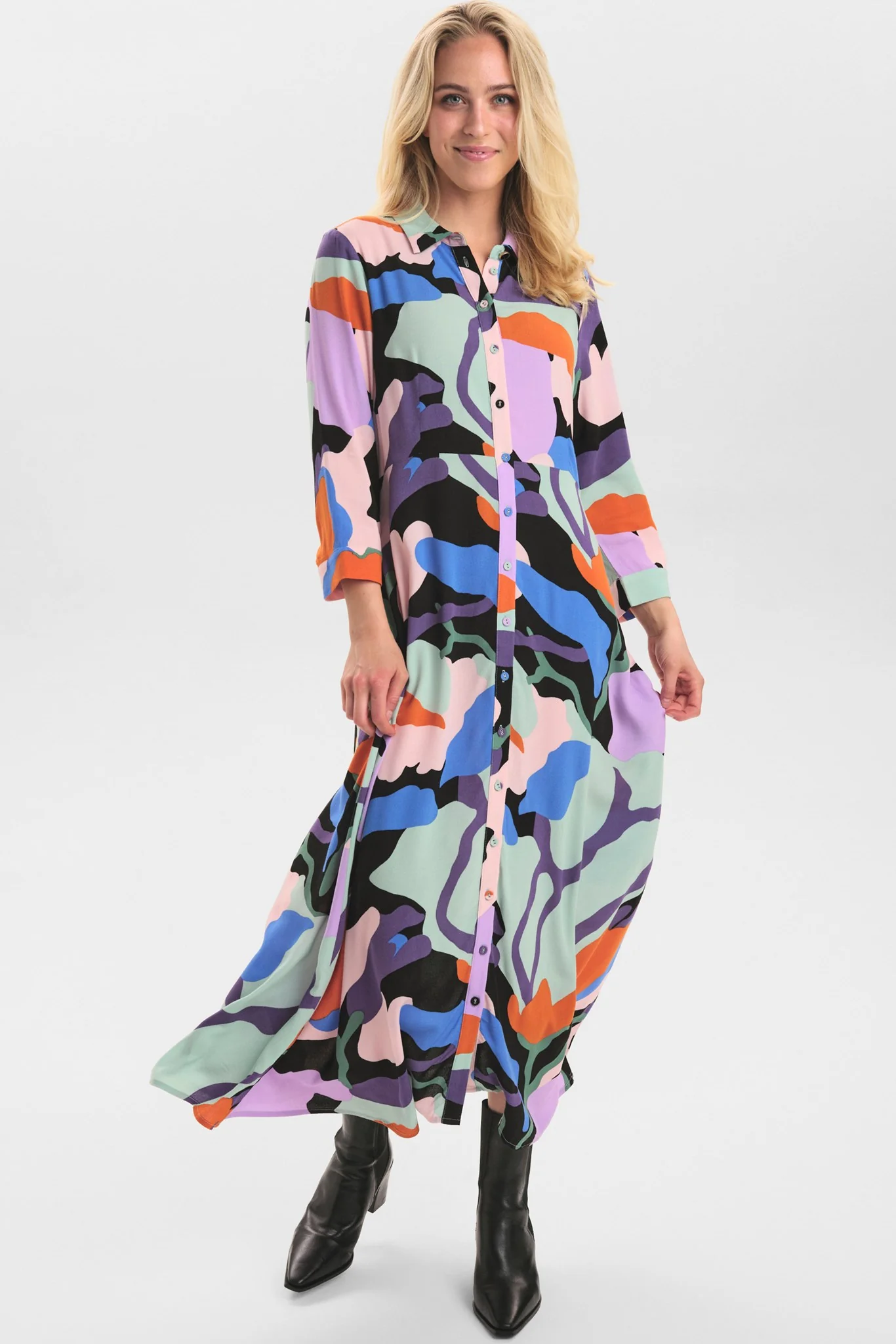 NULOTTAS SARA DRESS - Palace Blue - Image 3