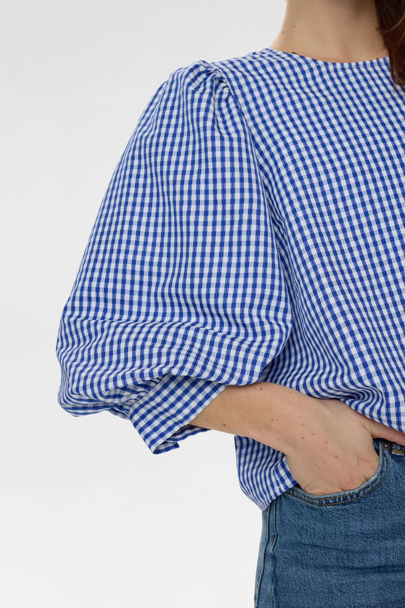 NULUCIA BLOUSE  - Beacoup Blue - Image 5