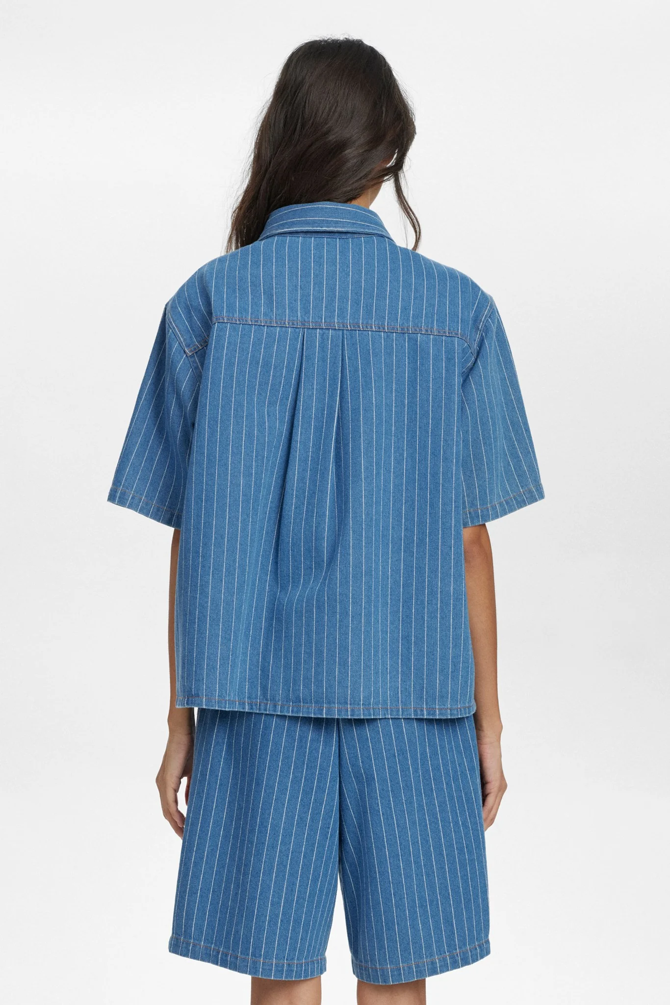 NULUCIE SHIRT - Dark Blue Denim - Image 2