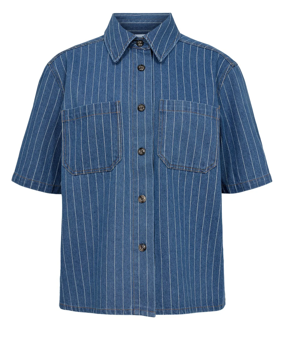 NULUCIE SHIRT - Dark Blue Denim - Image 6