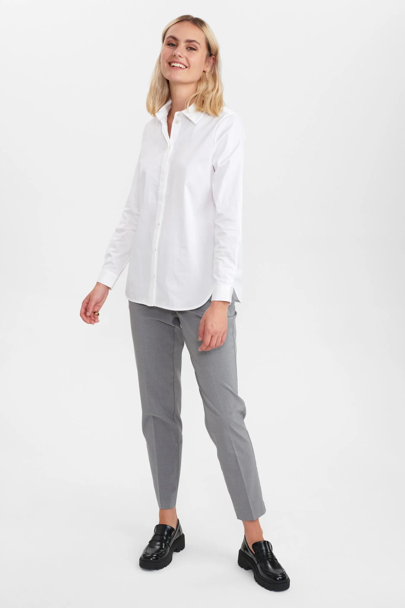 NULUCY SHIRT NOOS - Bright White - Image 3