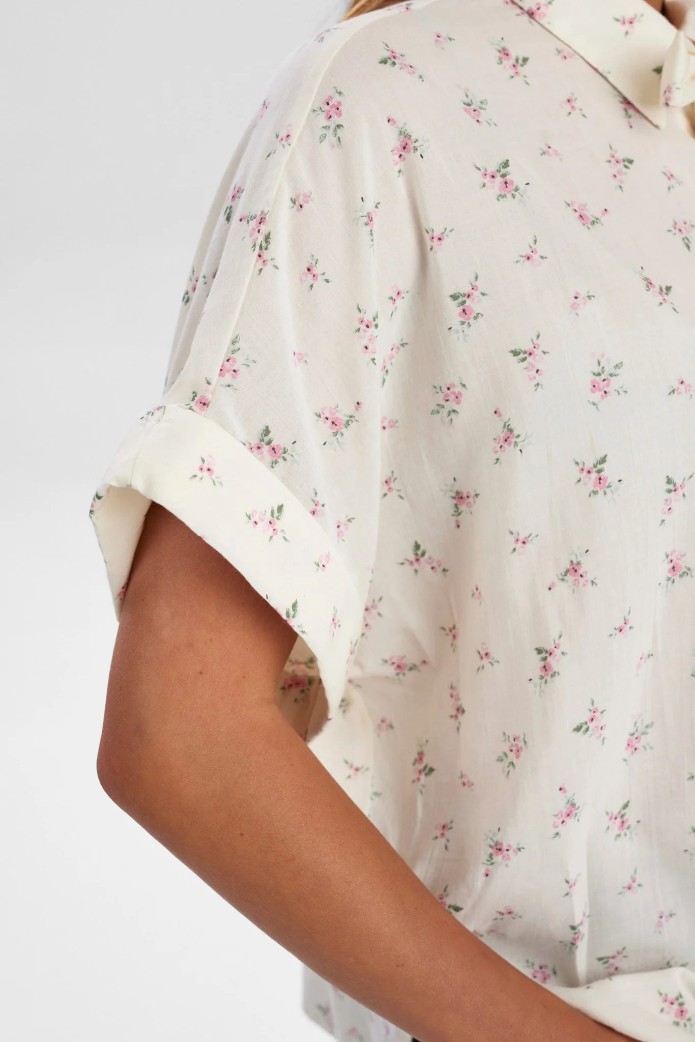 NULULIANA SS BOW SHIRT - Pristine - Image 5