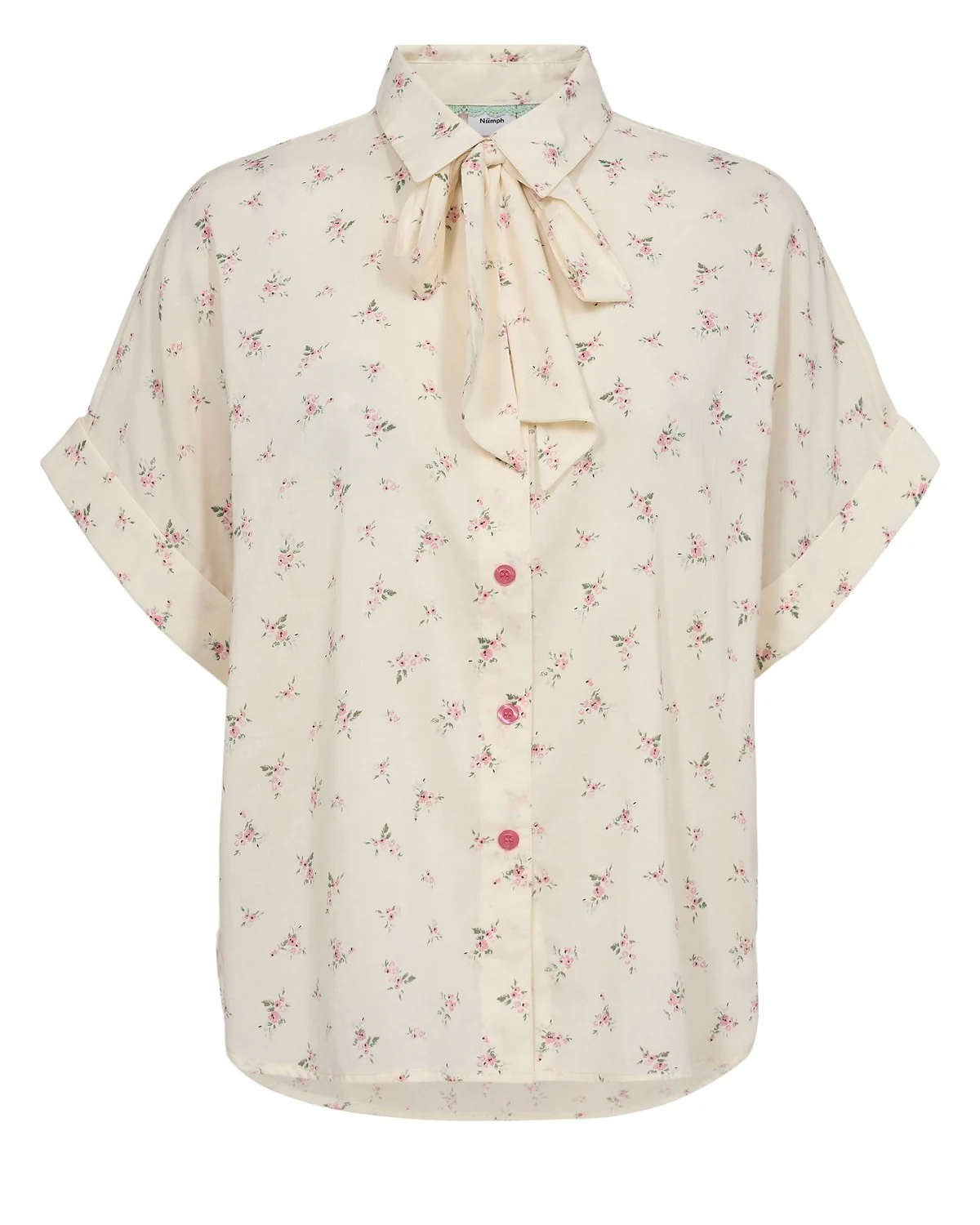 NULULIANA SS BOW SHIRT - Pristine - Image 6