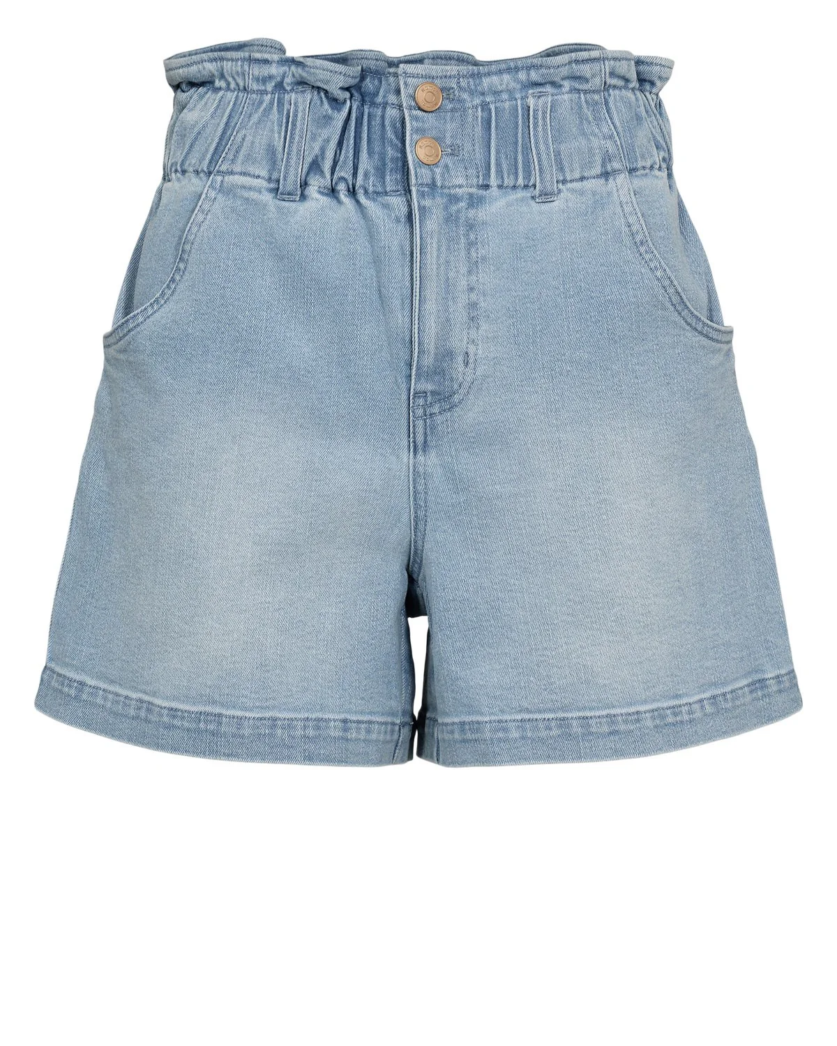 NULULU DENIM SHORTS - Light Blue Denim - Image 7