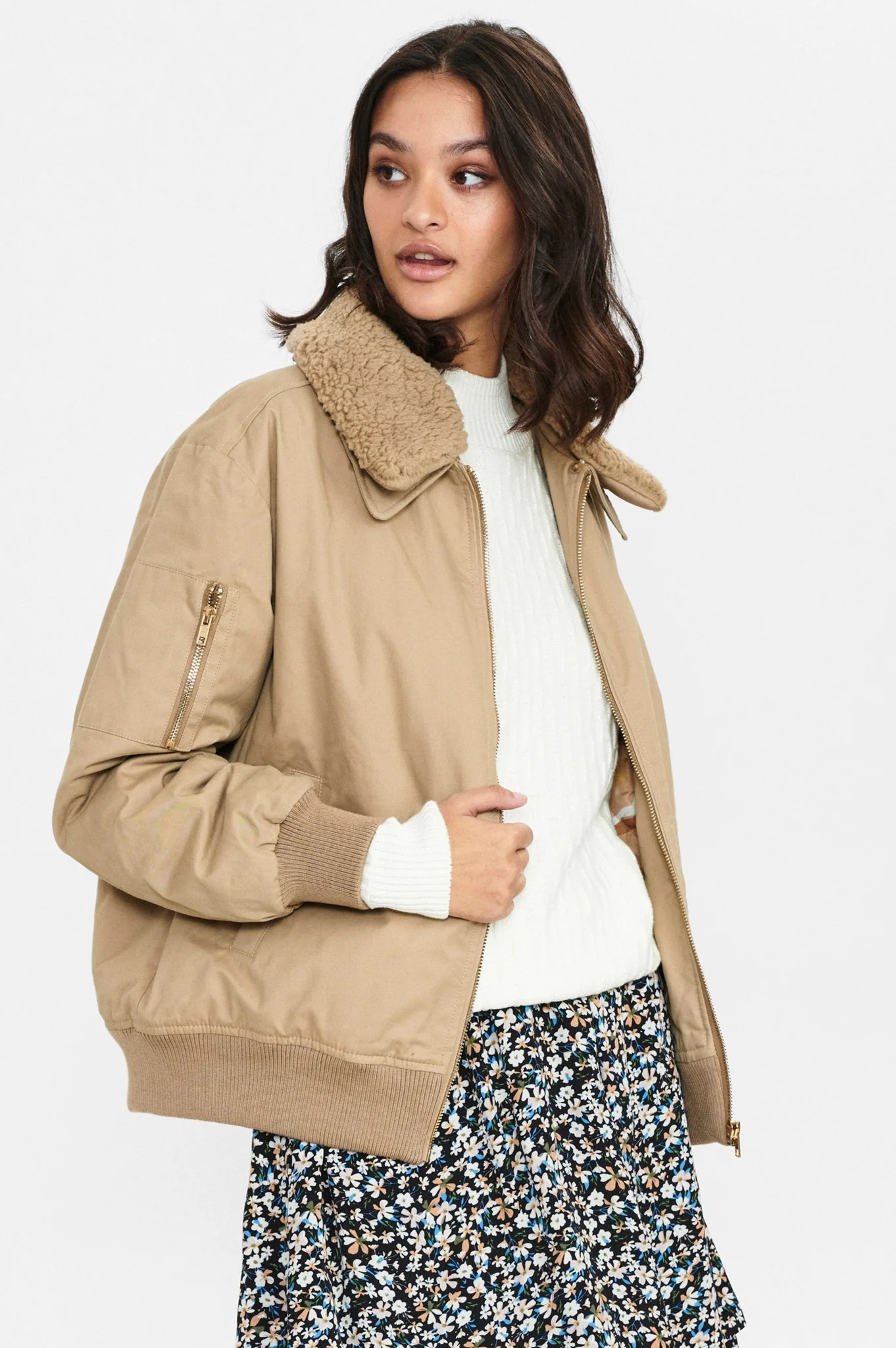 NULULU JACKET - Tannin