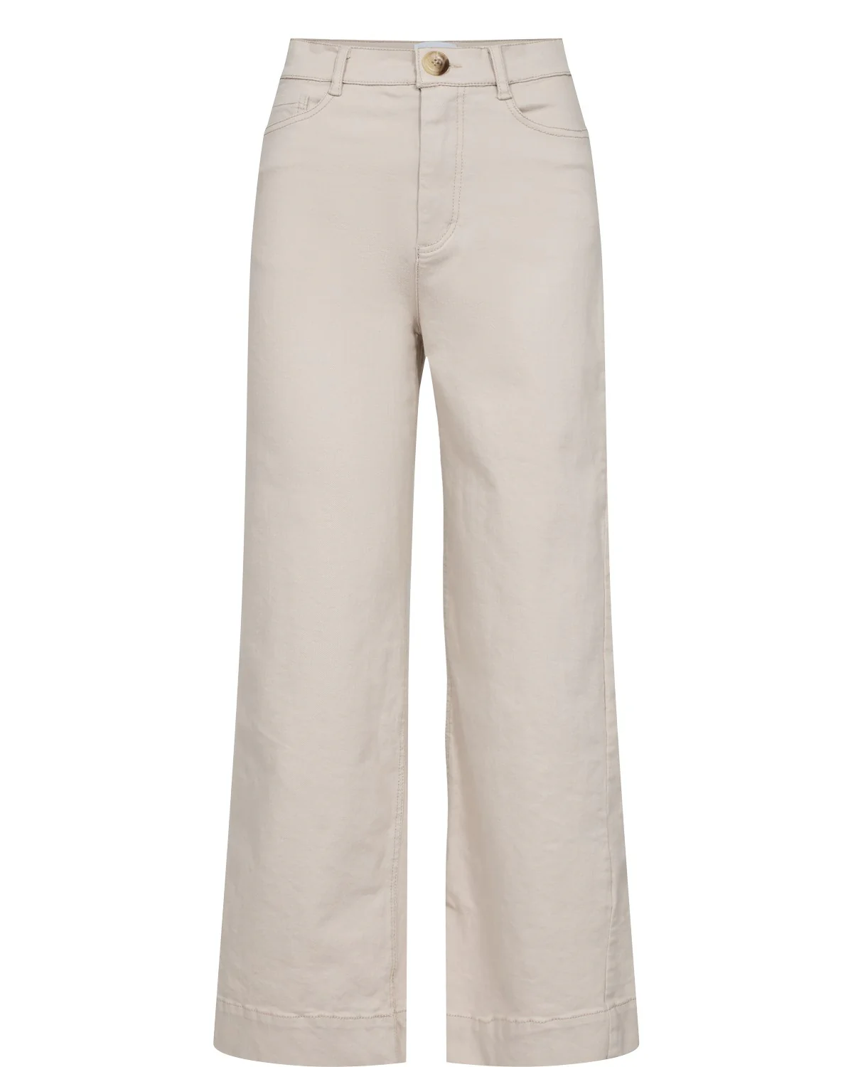 NULULU PANTS CROPPED - Grey Morn - Image 6