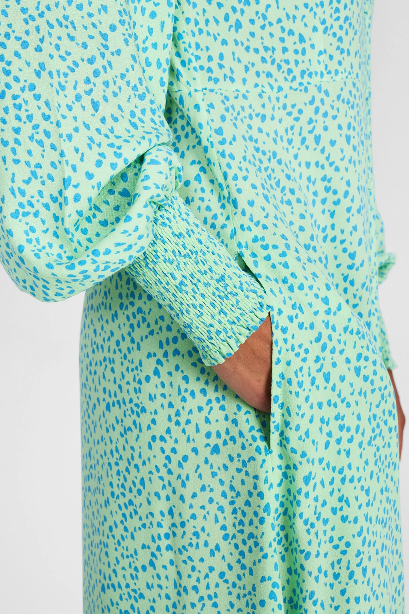 NULYDIA SARA LONG DRESS - Patina Green - Image 5