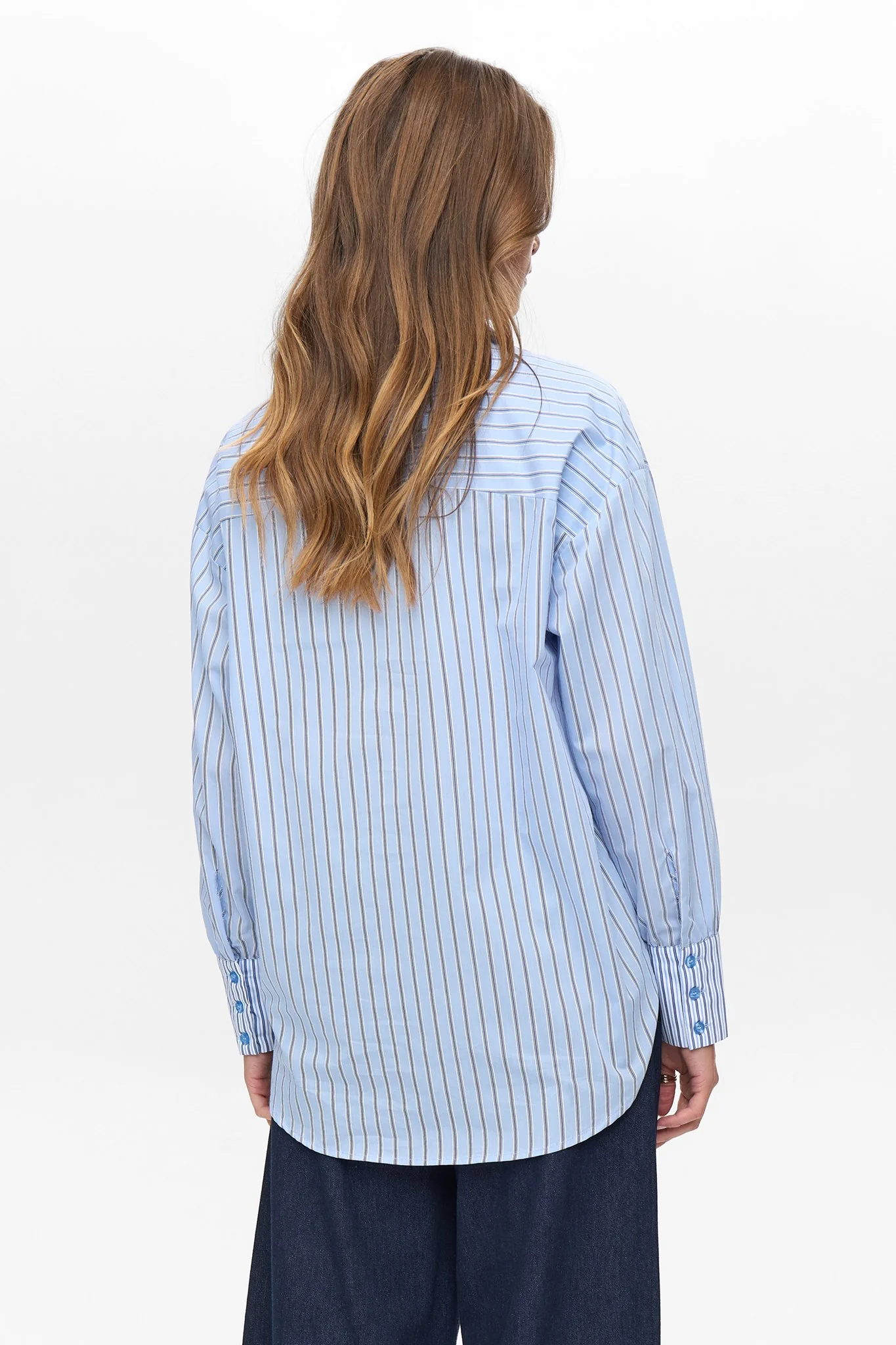 NUMAJRA CONTRAST SHIRT - Provence - Image 2