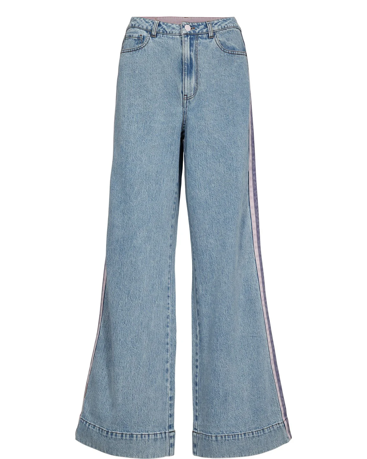 NUMALAGA HR WIDE JEANS BI3010 - Light Blue Denim - Image 6