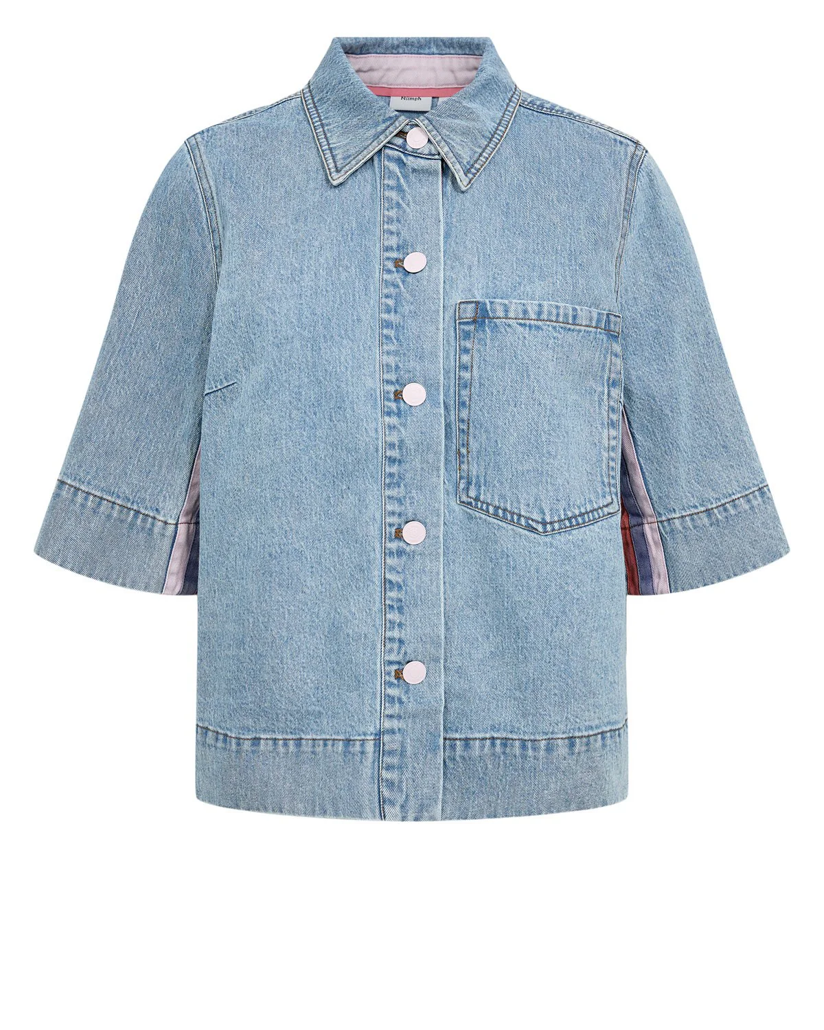 NUMALAGA SHIRT - Light Blue Denim - Image 6