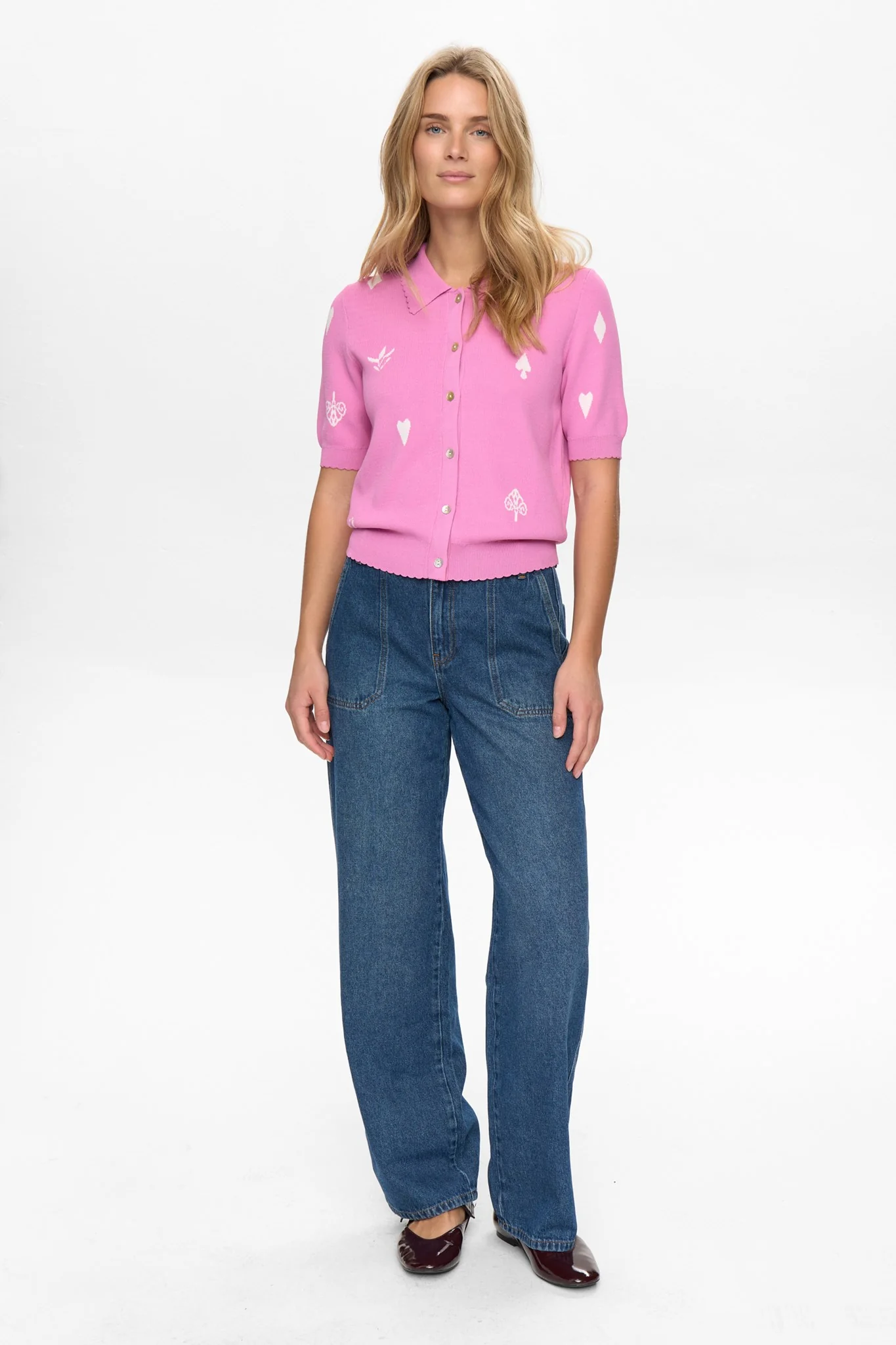 NUMALITTA CARDIGAN - Fuchsia Pink - Image 3