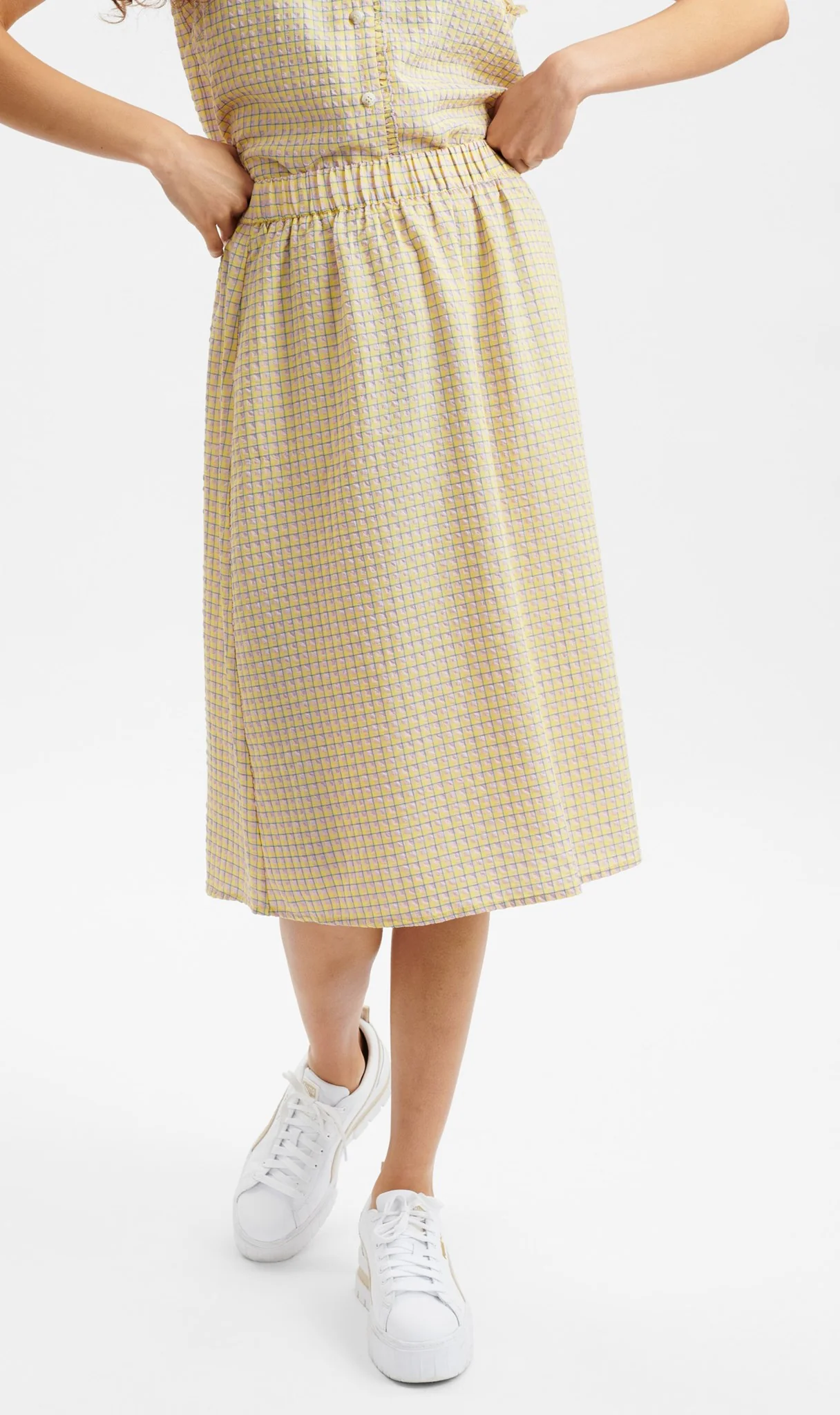 NUMALOU SKIRT - Purple Heather