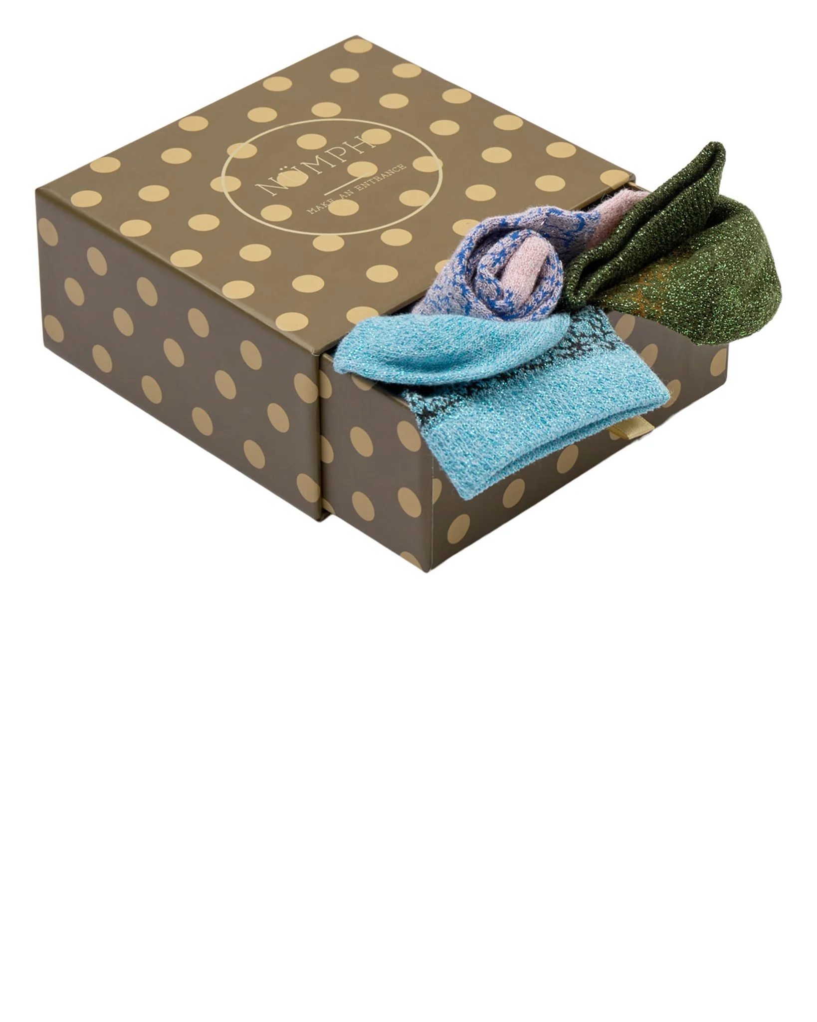 NUMARBLE 3 PACK SOCKS - Multi