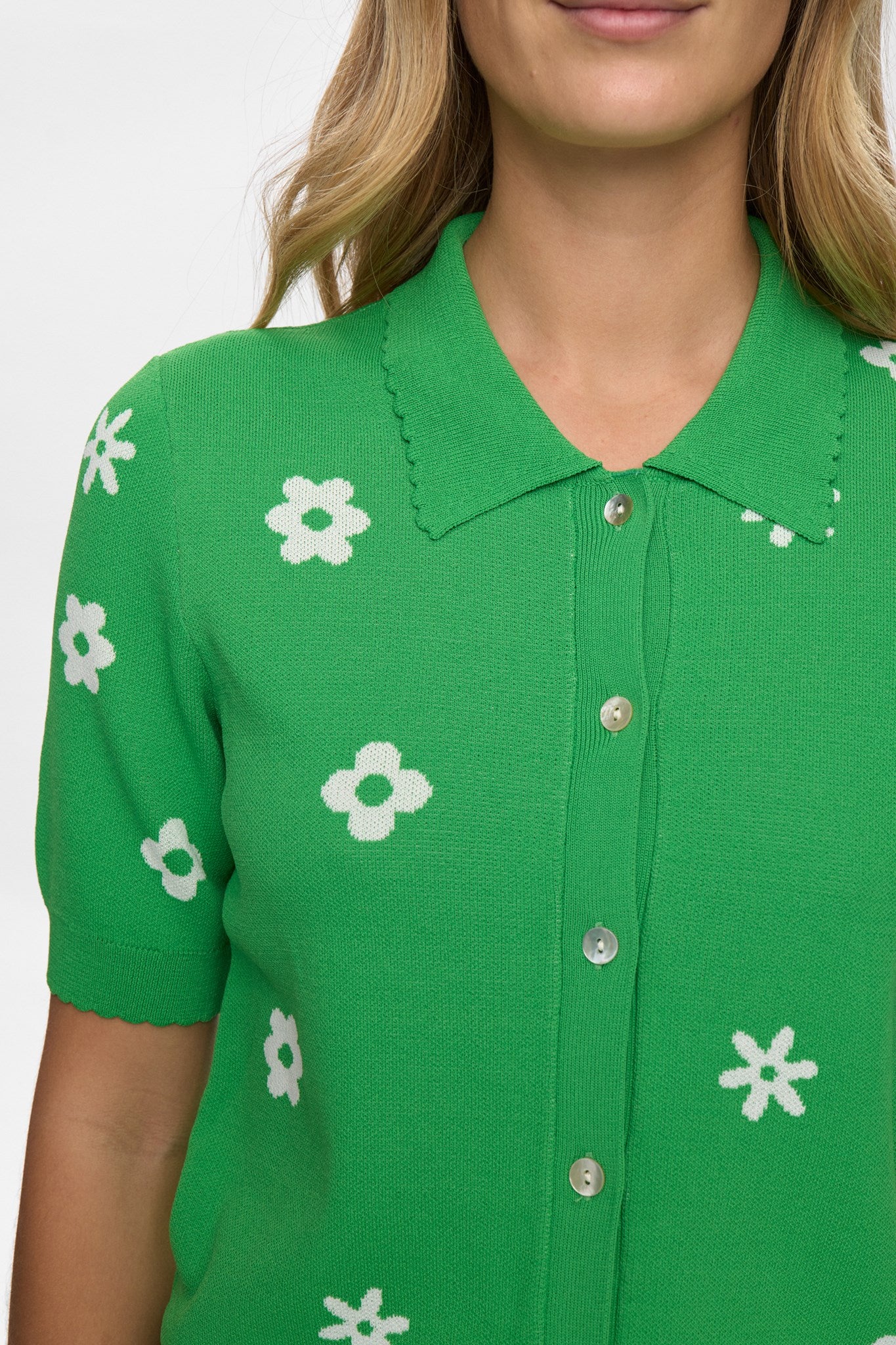 NUMARGITTA CARDIGAN - Vibrant Green - Image 5