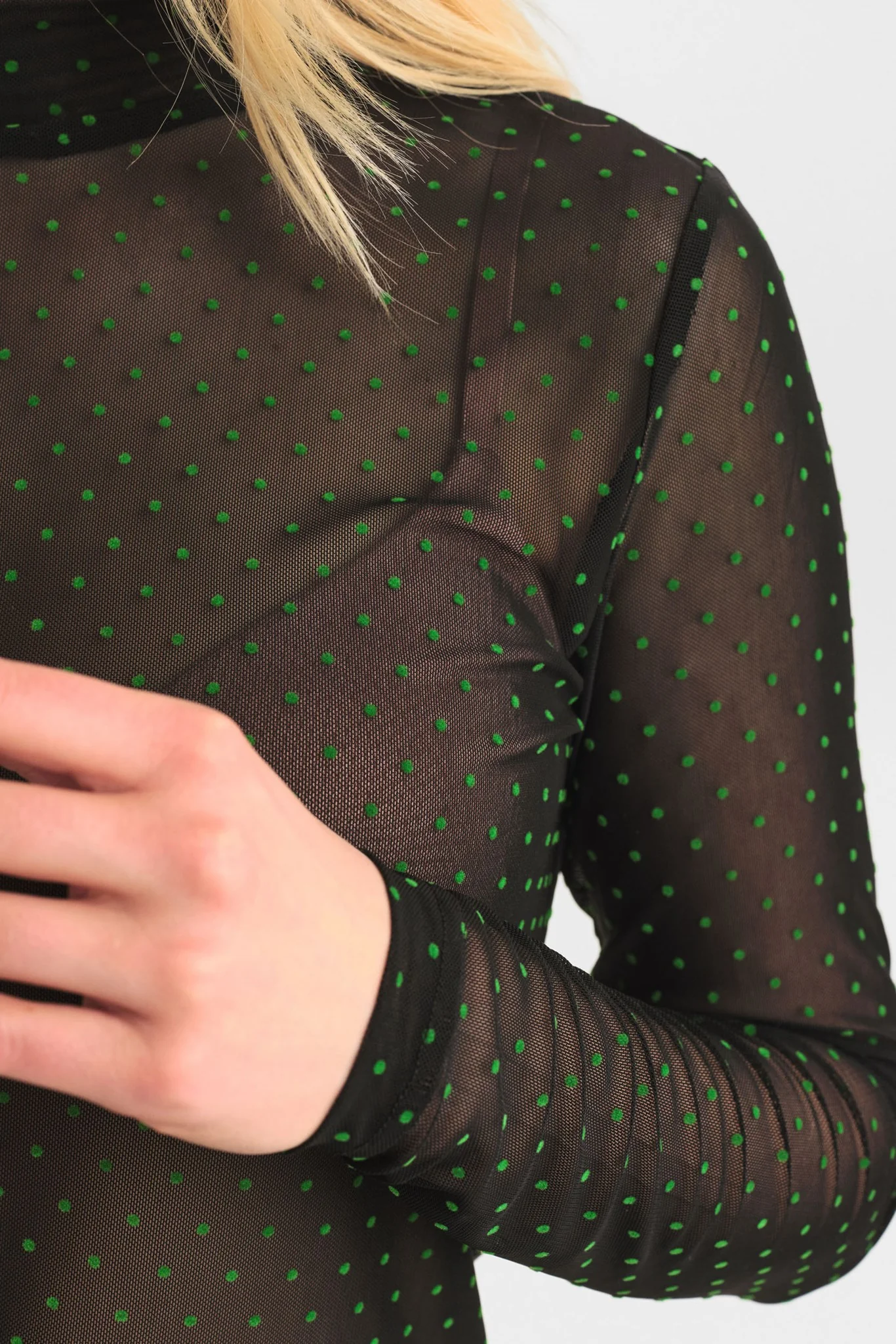 NUMARGOT BLOUSE - Caviar - Image 4