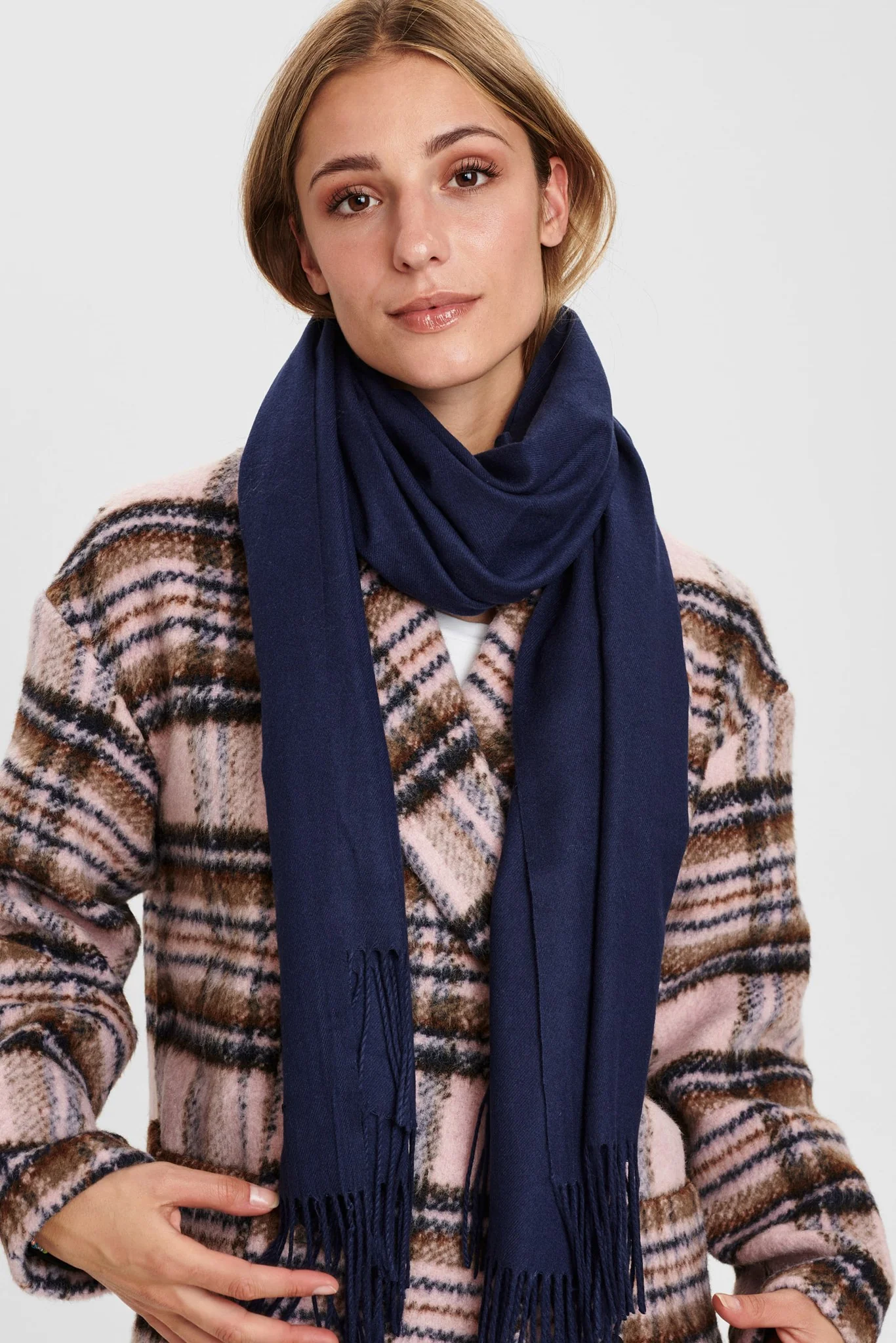 NUMARIAN BRYLEE SCARF - Dark Sapphire