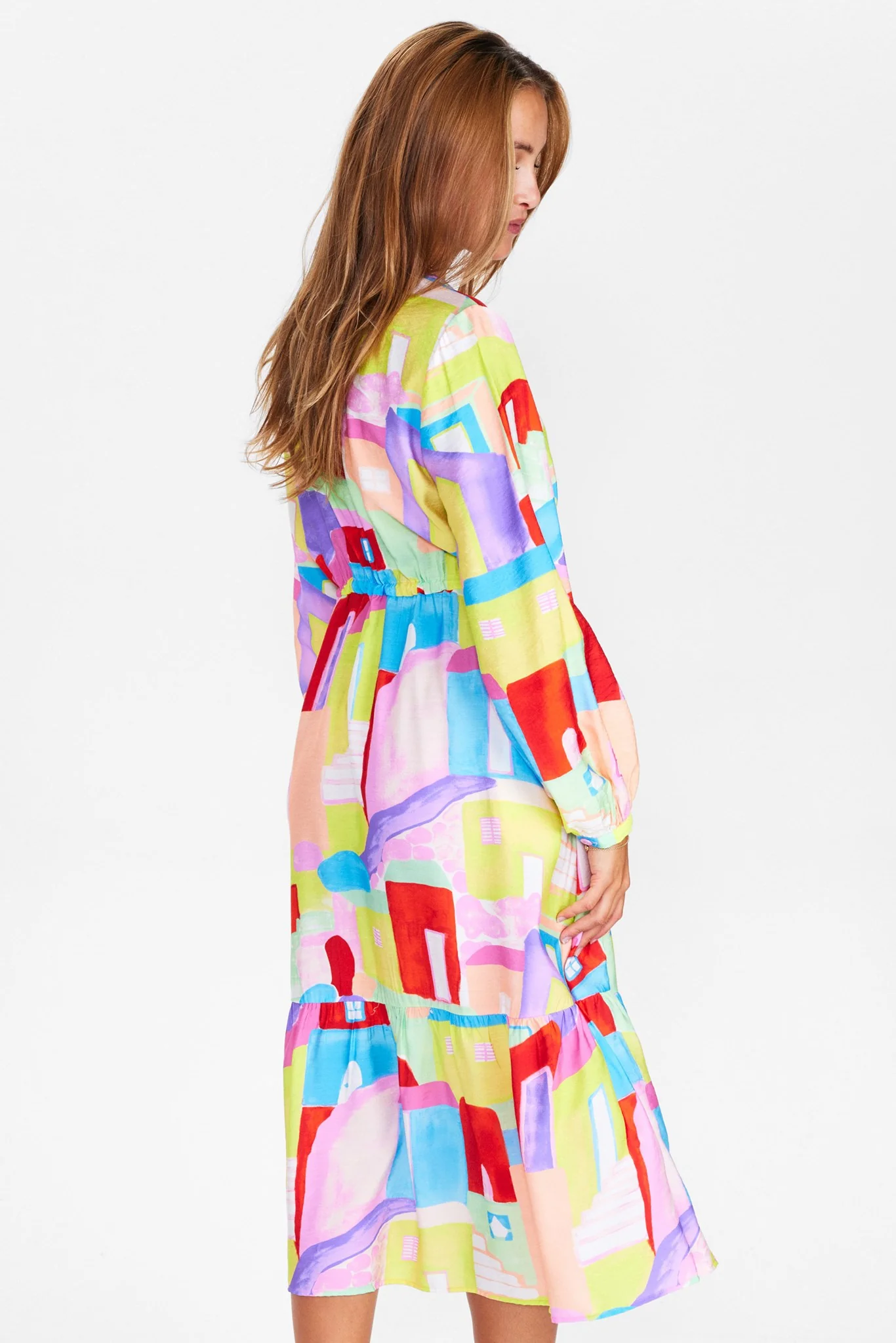NUMARION DRESS - Cherry Tomato - Image 2