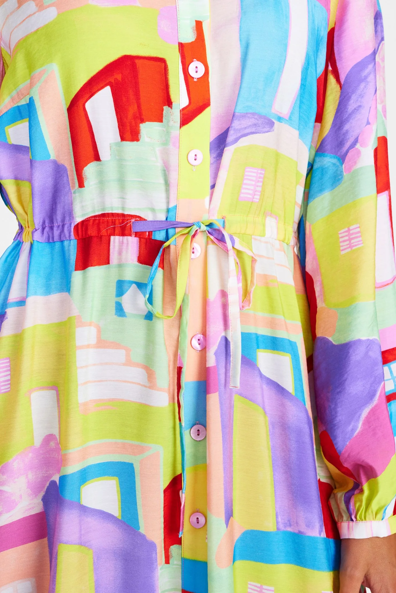 NUMARION DRESS - Cherry Tomato - Image 4