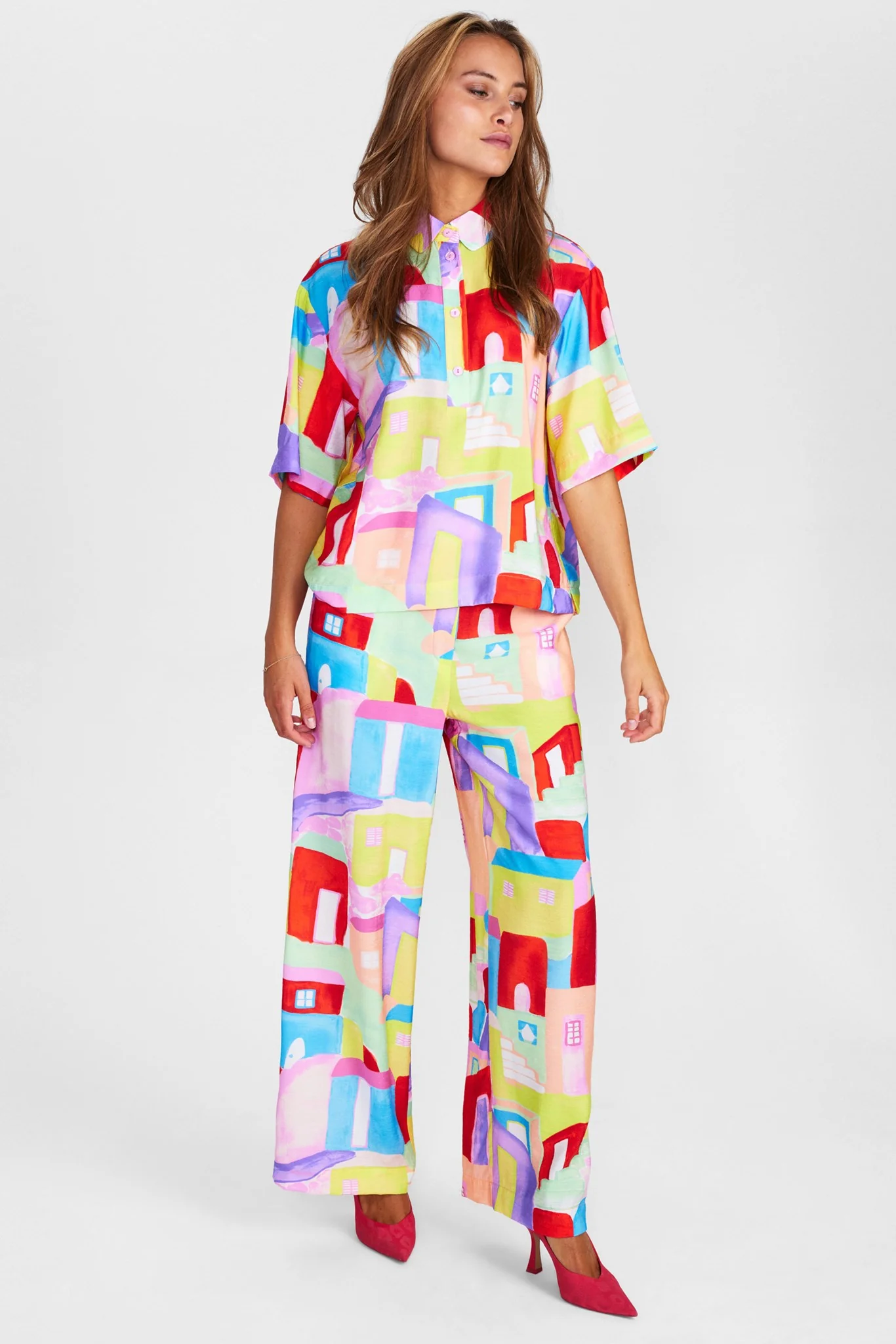 NUMARION SHIRT - Cherry Tomato - Image 3