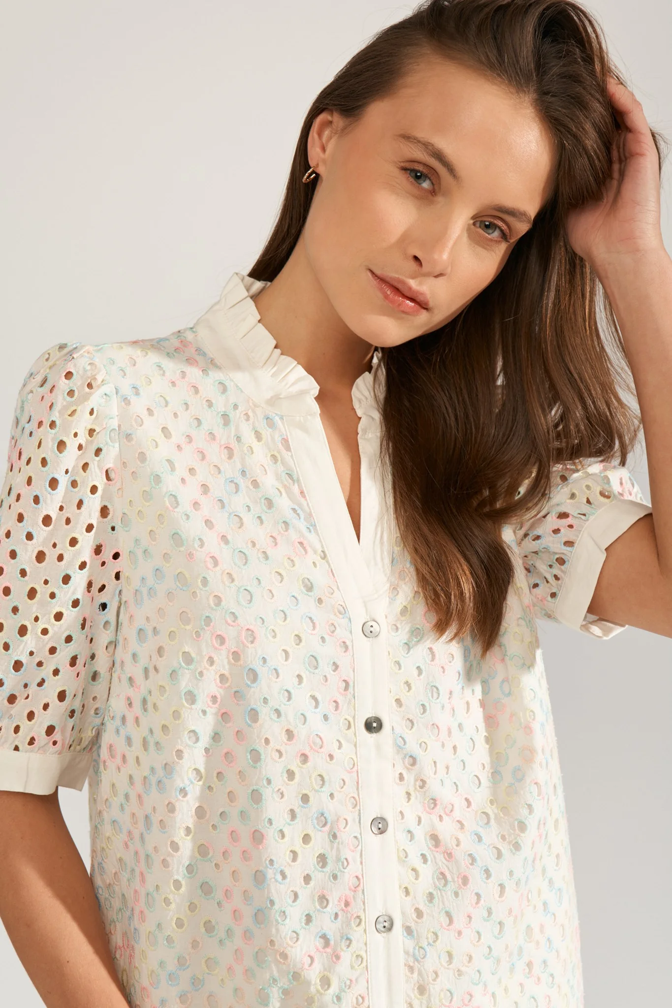 NUMARISA SS SHIRT - Bright White - Image 4