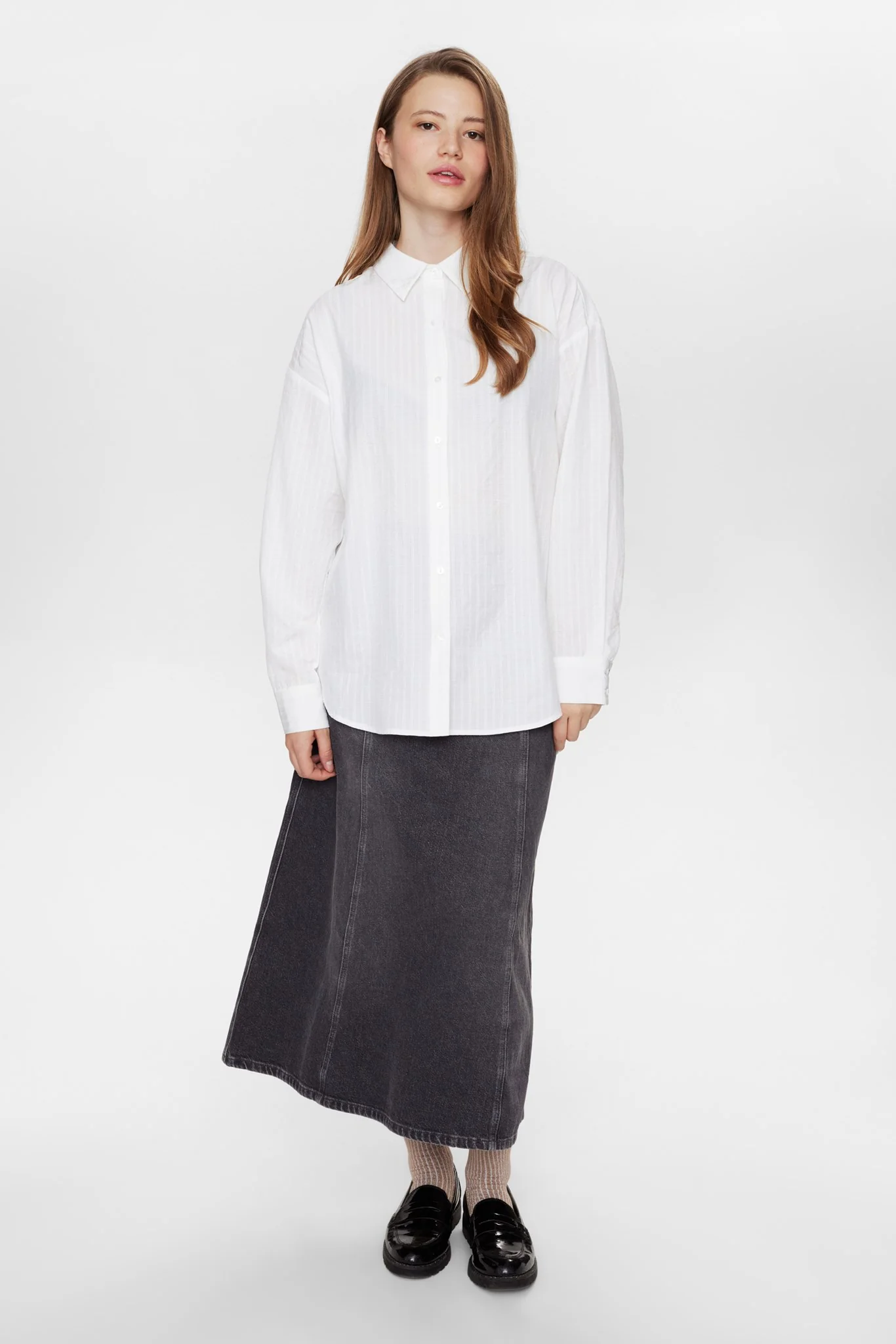 NUMARISSA SHIRT - Cloud Dancer - Image 3