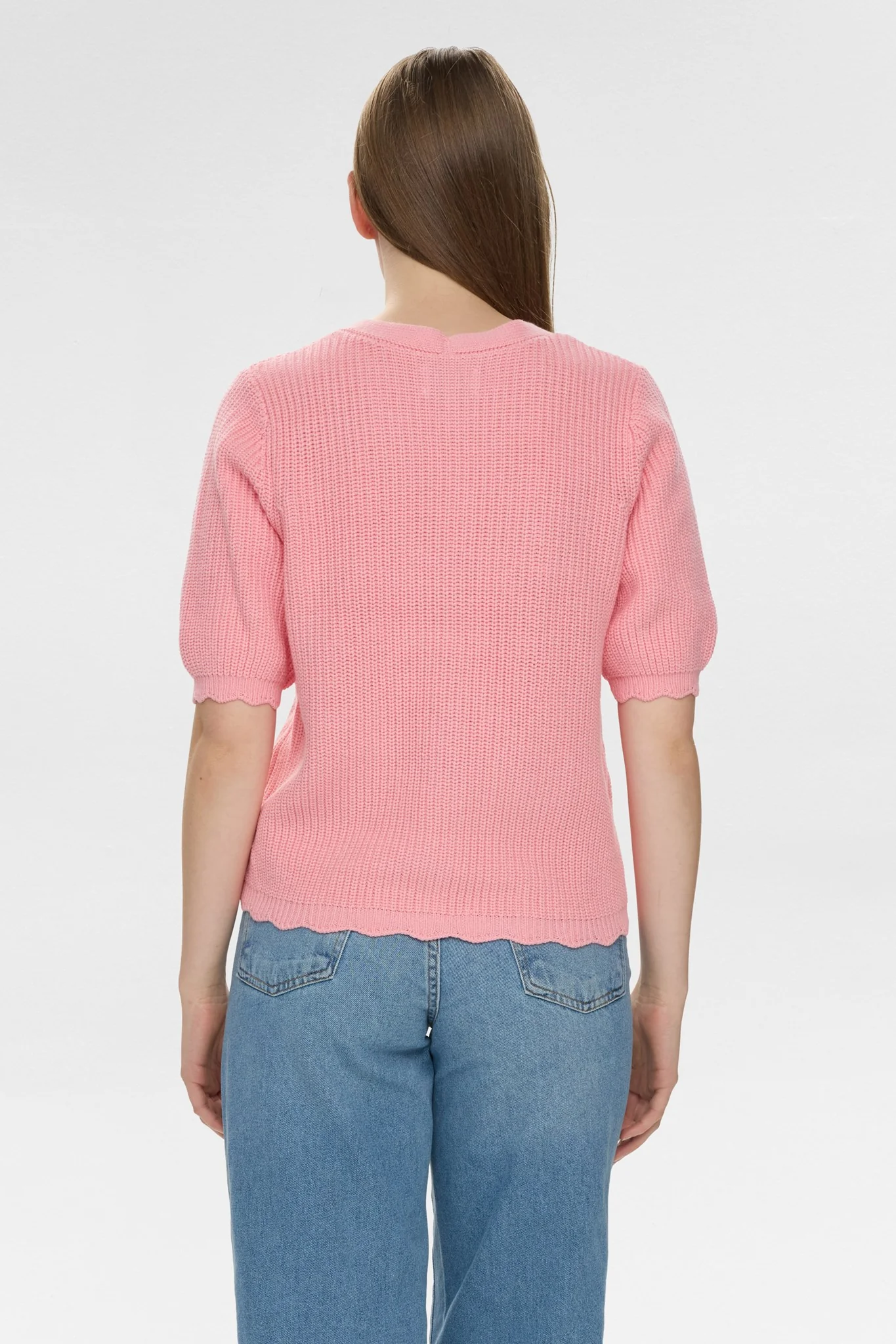 NUMARLEY SS CARDIGAN - Peony - Image 2