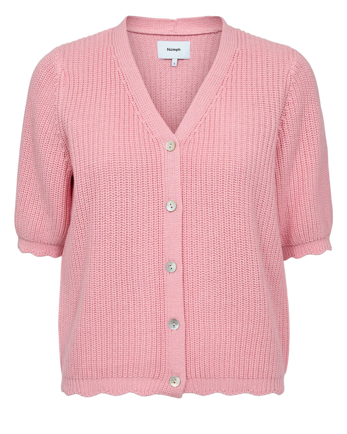 NUMARLEY SS CARDIGAN - Peony - Image 6