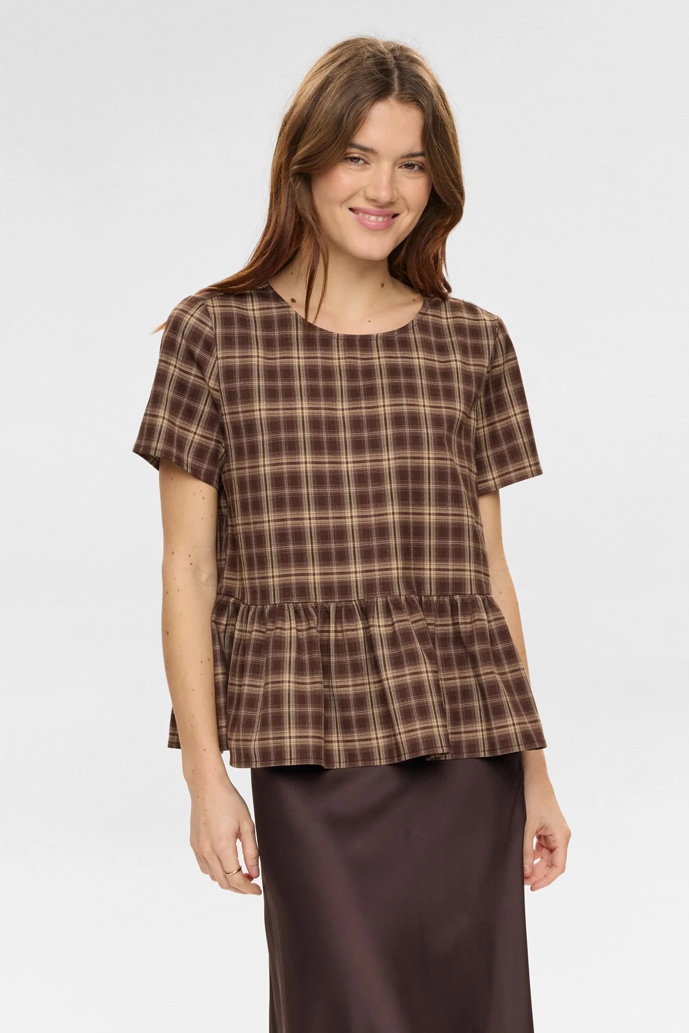 NUMARLIE BLOUSE - Black Coffee