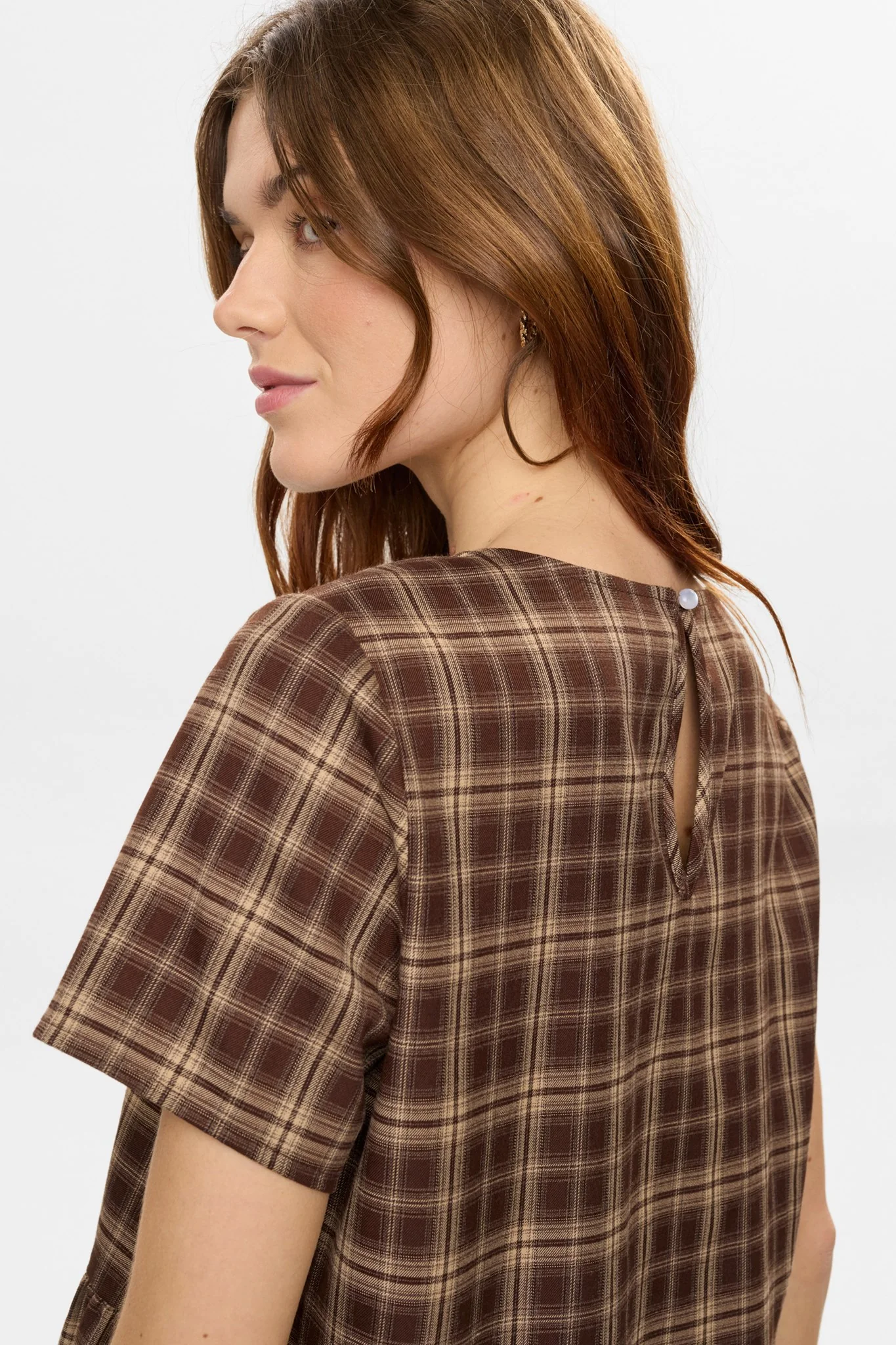 NUMARLIE BLOUSE - Black Coffee - Image 5
