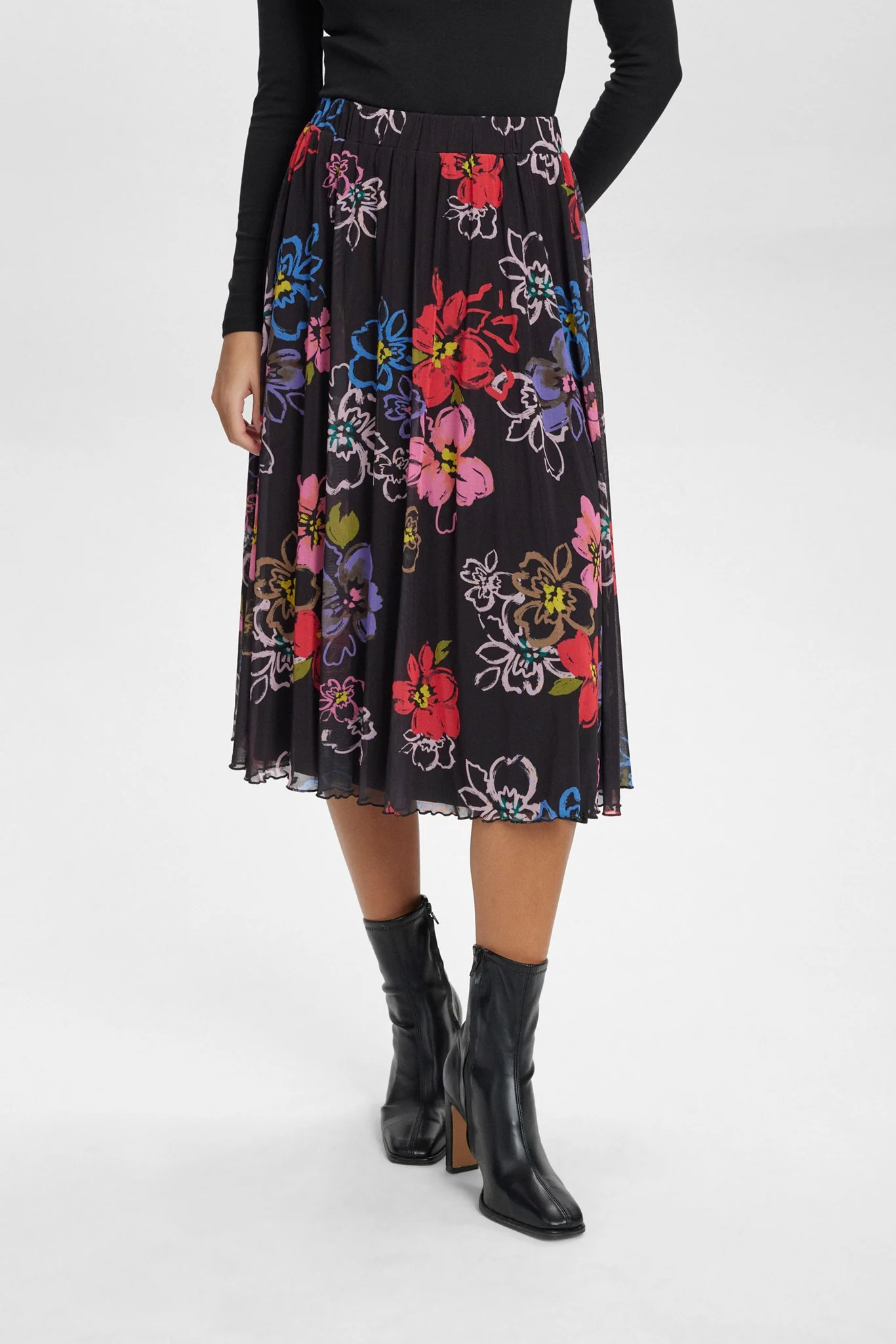 NUMARTHA SKIRT - Caviar