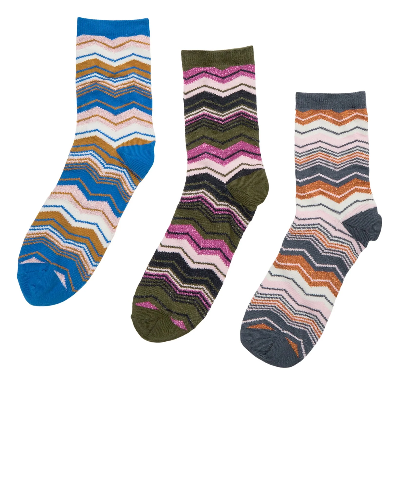 NUMASSIMO 3 PACK SOCKS - Multi - Image 2