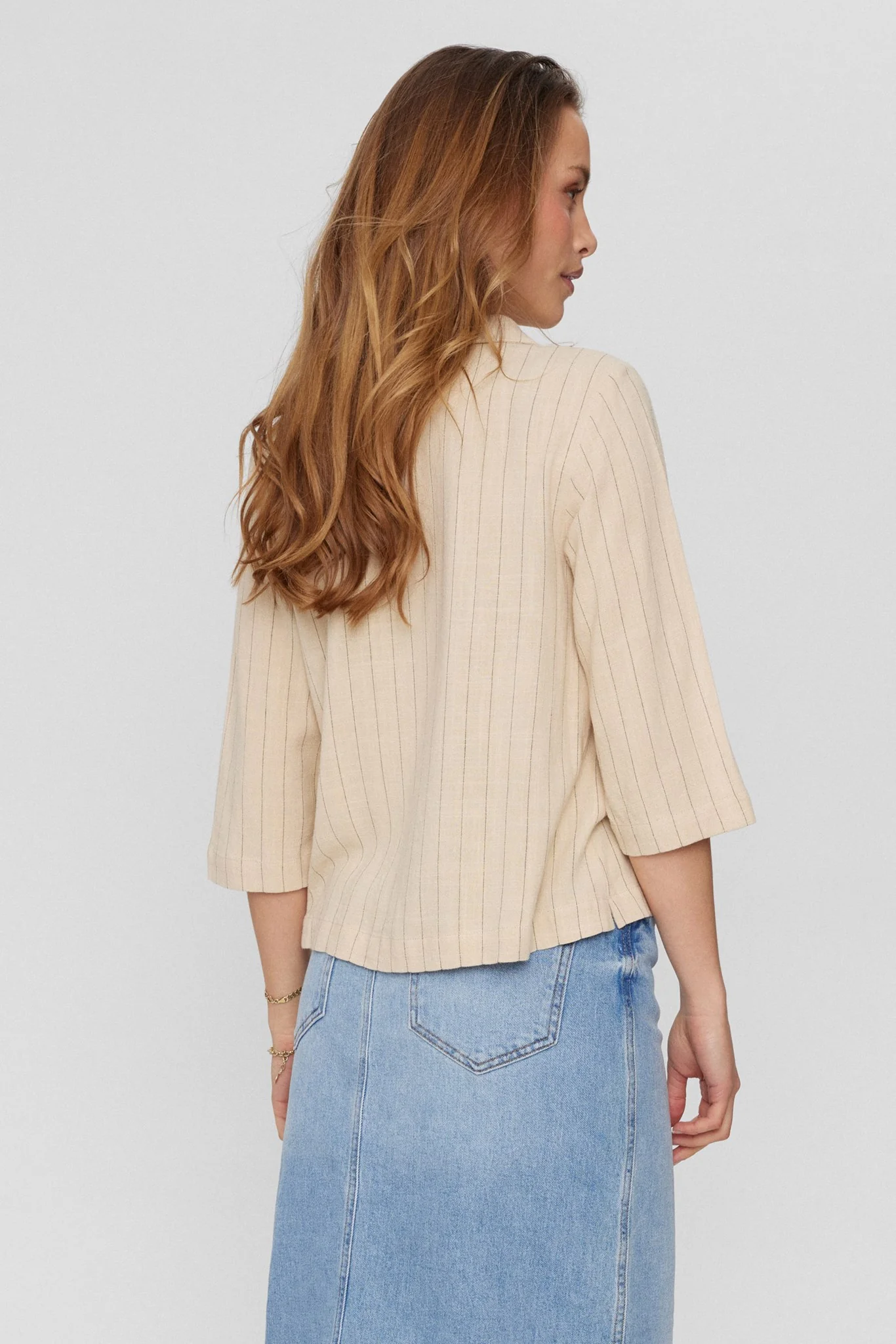 NUMAYANN SHIRT - Sesame Melange - Image 2