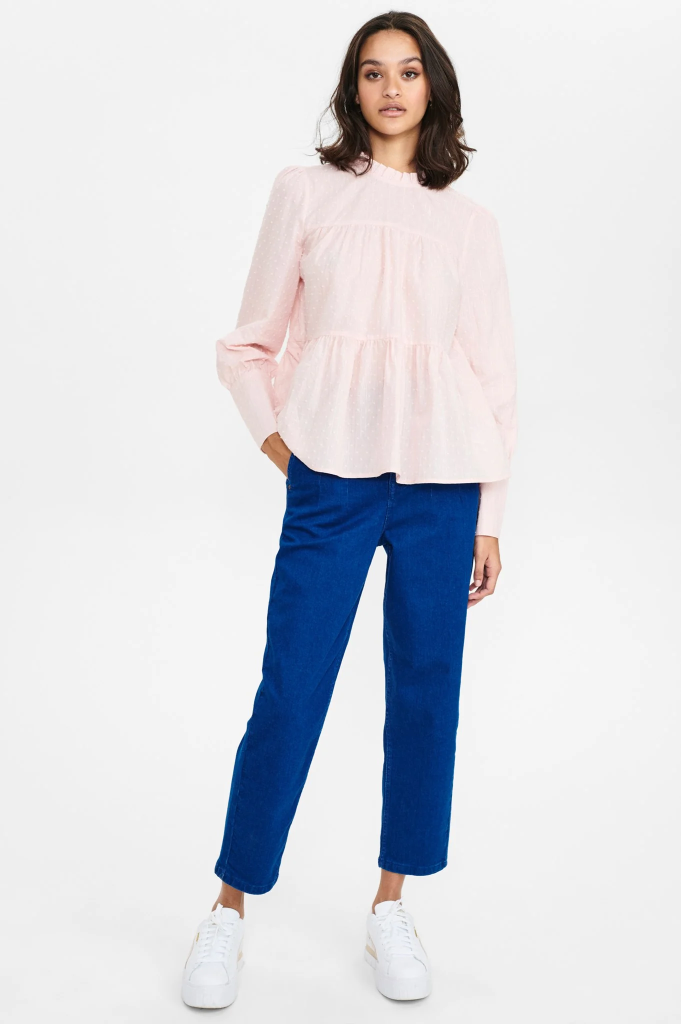 NUMAYOA BLOUSE - Chalk Pink - Image 3