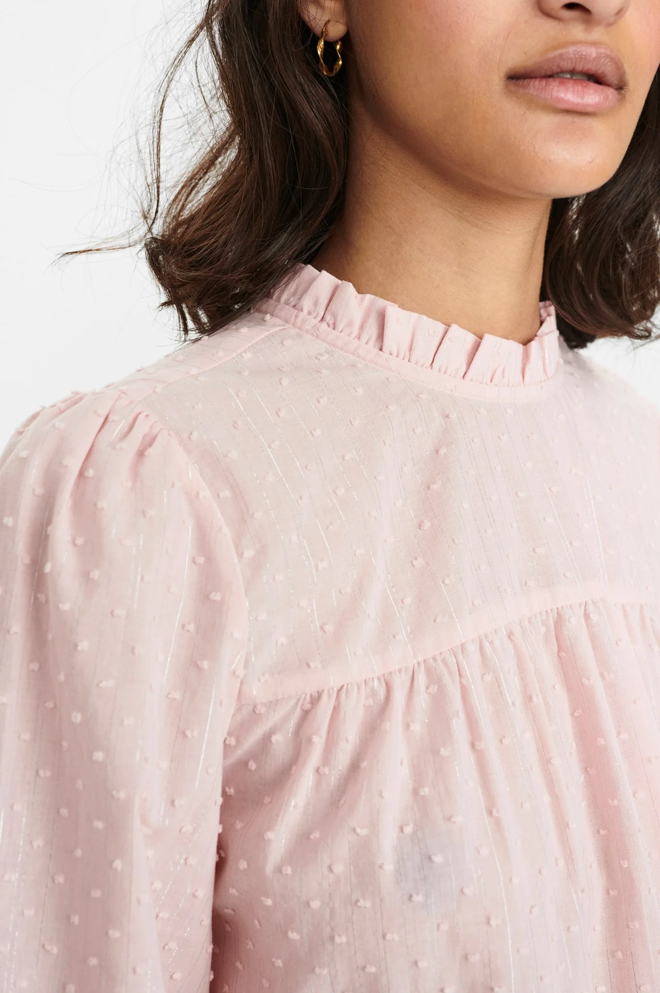 NUMAYOA BLOUSE - Chalk Pink - Image 4