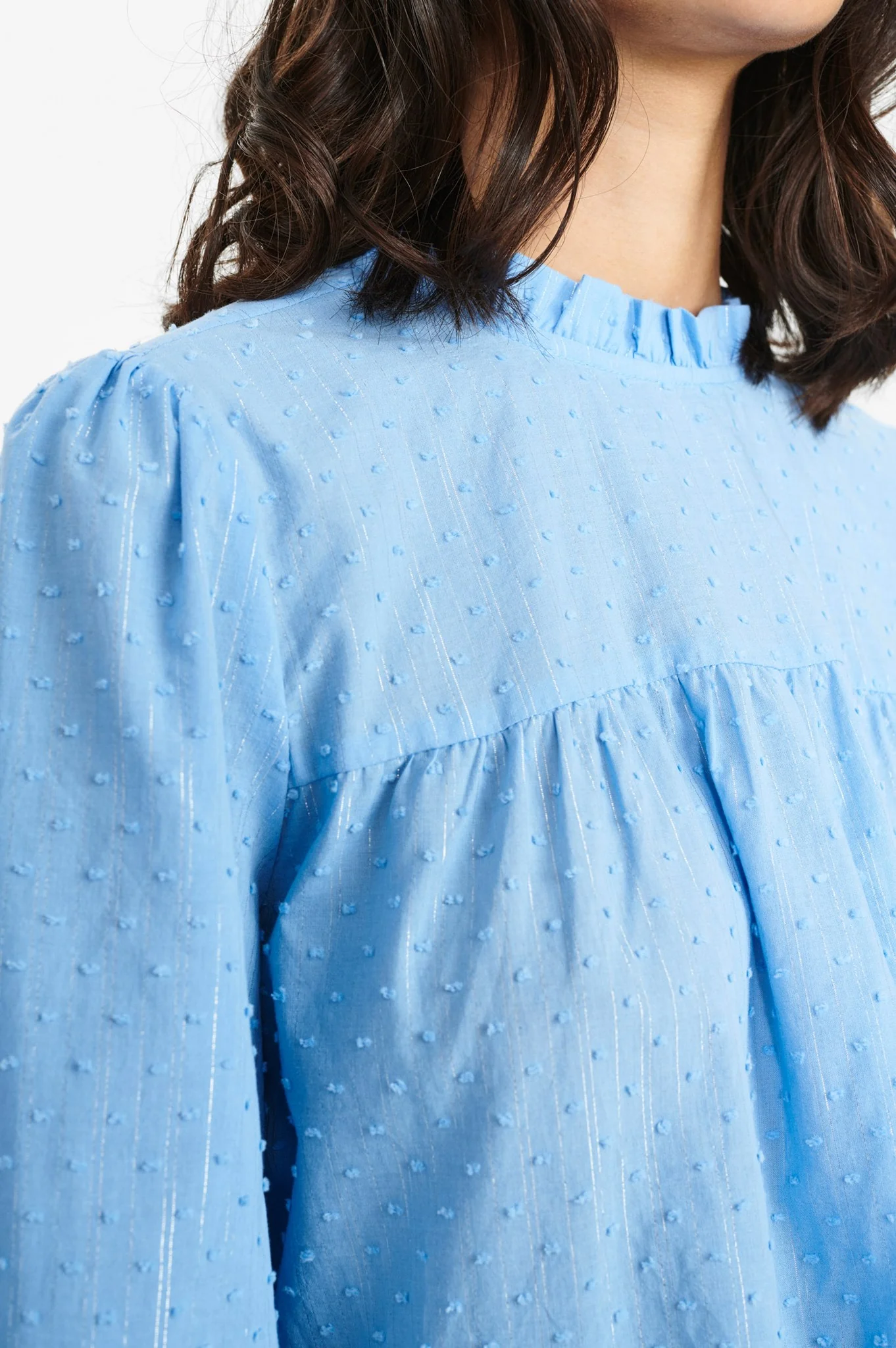 NUMAYOA BLOUSE - Della Robbia Blue - Image 5