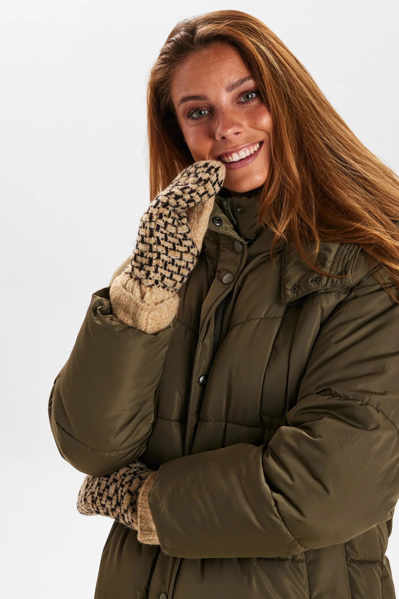 NUMEDELINA GLOVES  - Cobblestone - Image 2