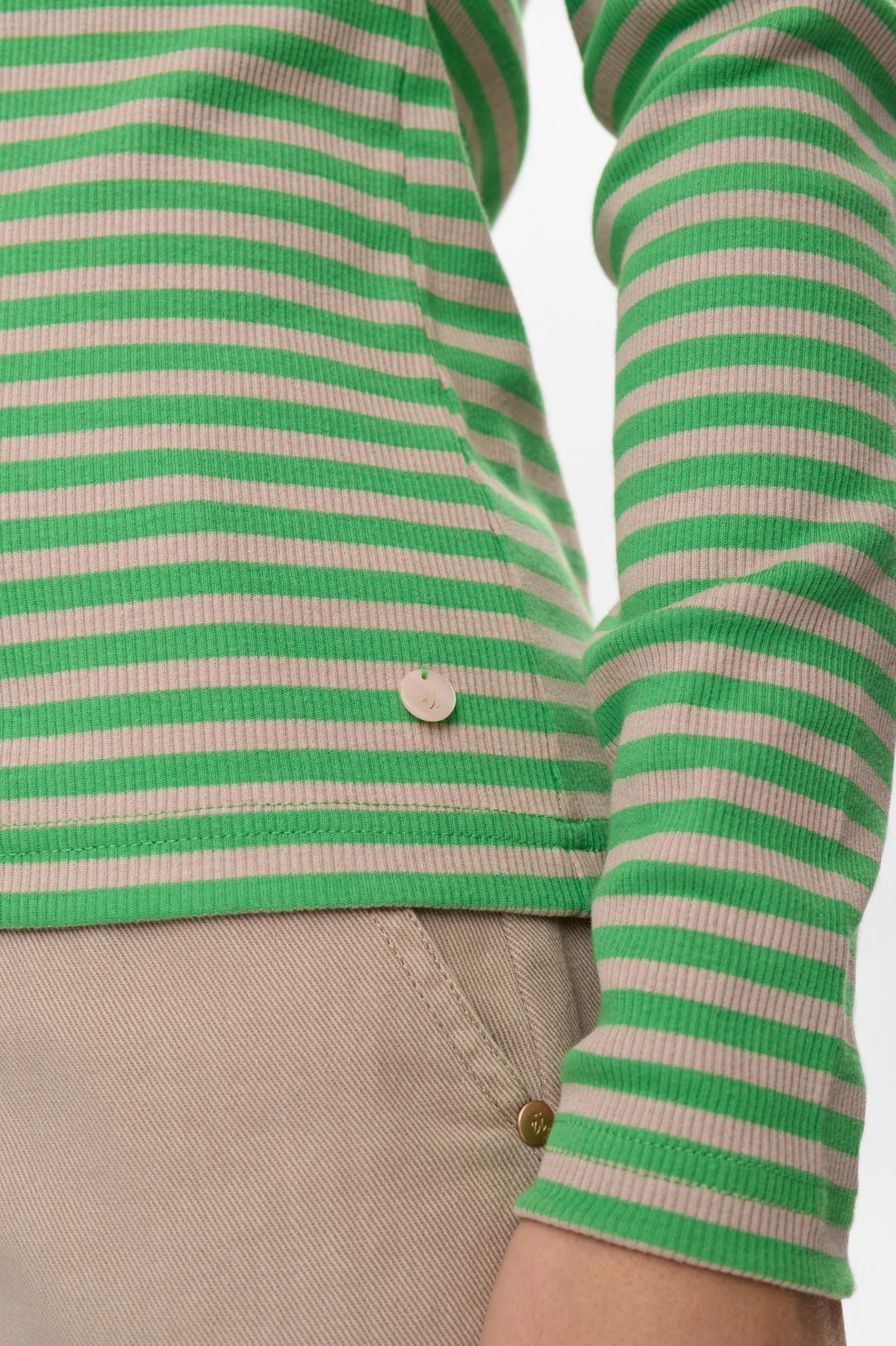 NUMELANY LS BLOUSE - Vibrant Green - Image 5