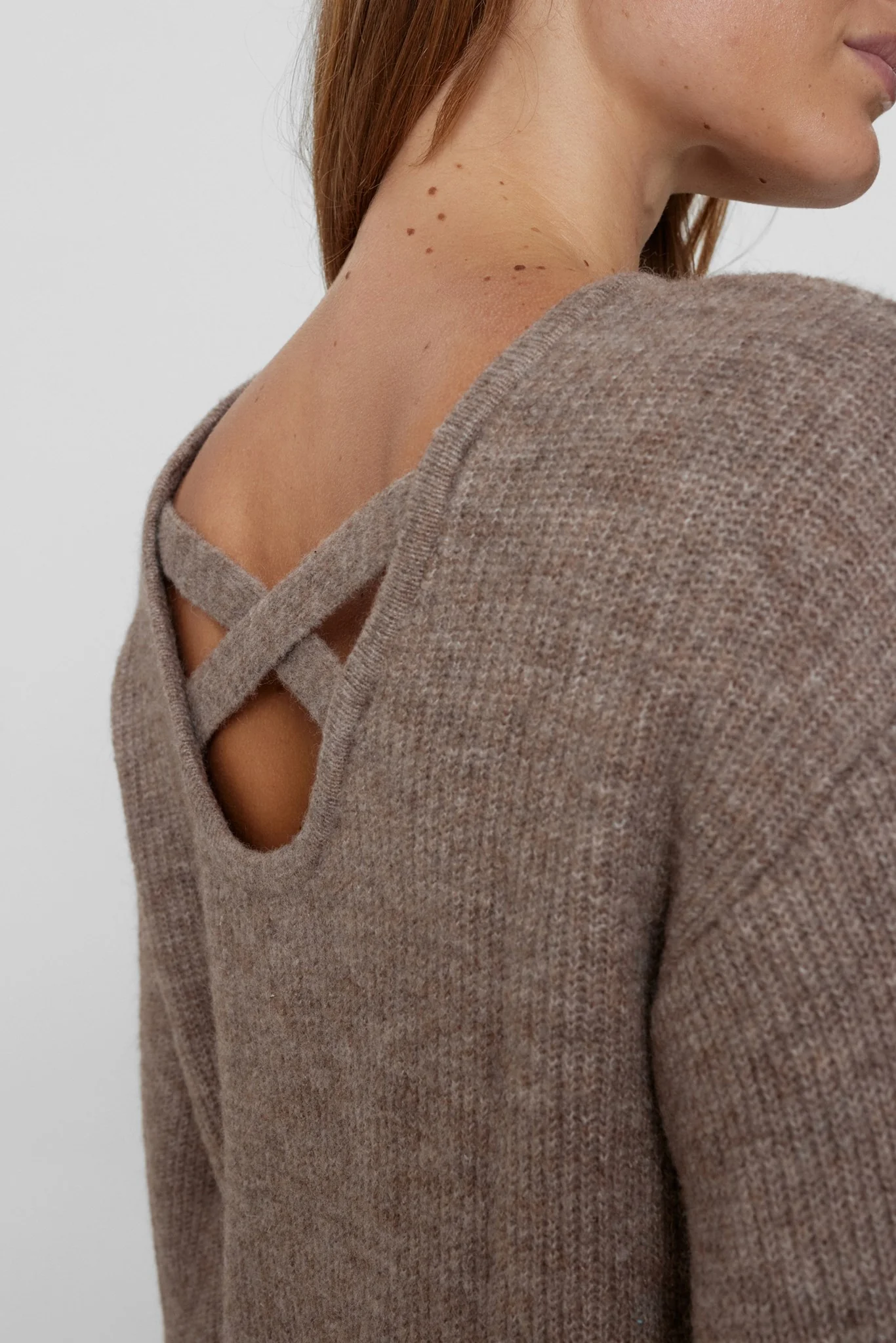 NUMELIA PULLOVER - Brownie - Image 4