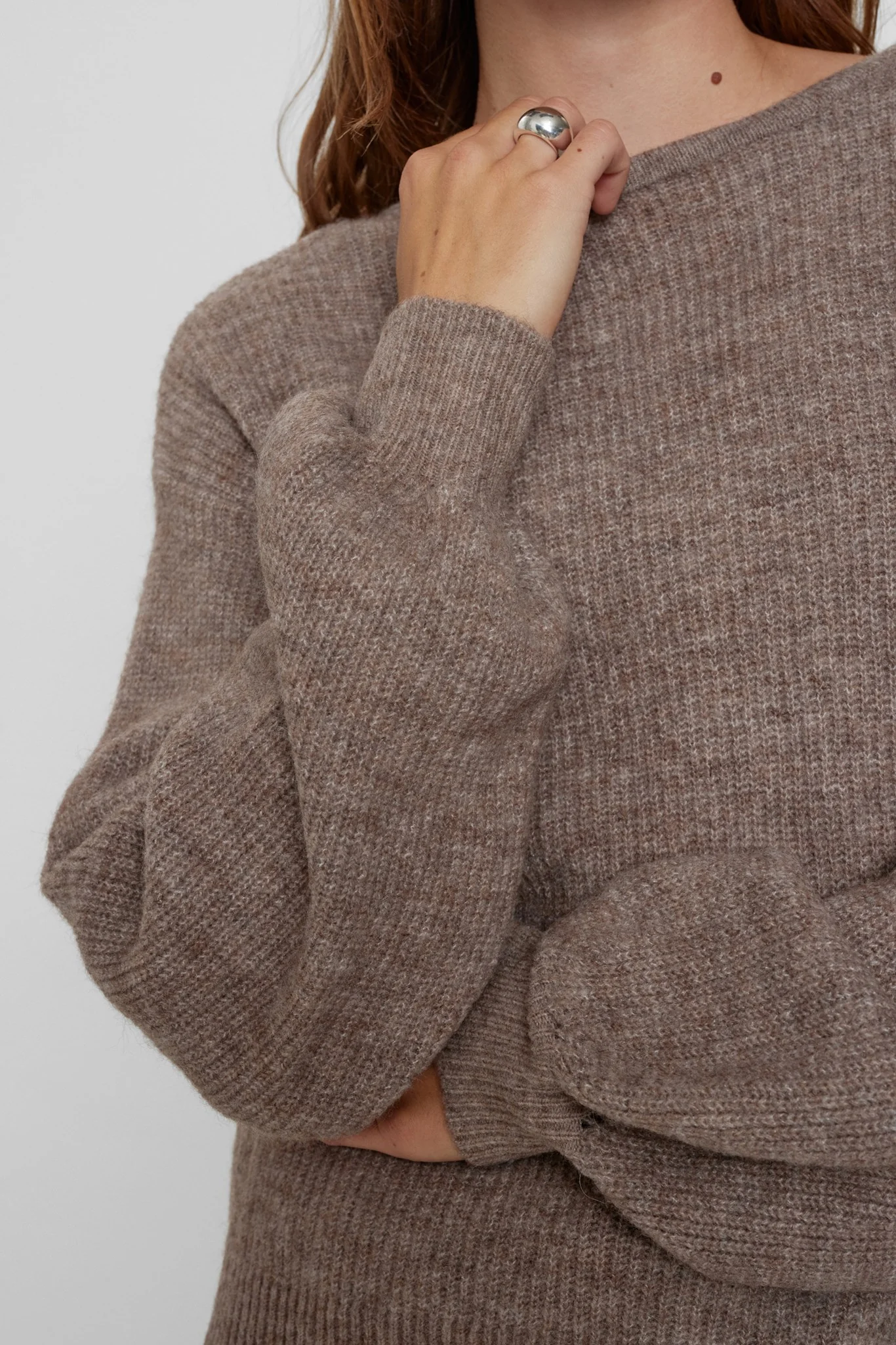 NUMELIA PULLOVER - Brownie - Image 5