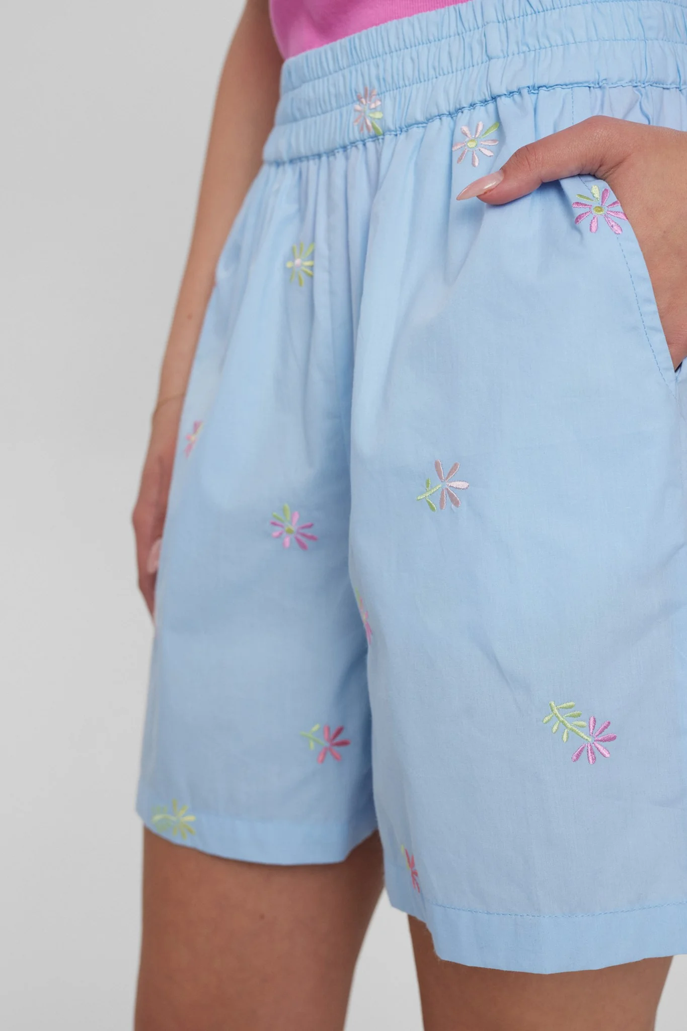 NUMELISSA SHORTS - Clear Sky - Image 4