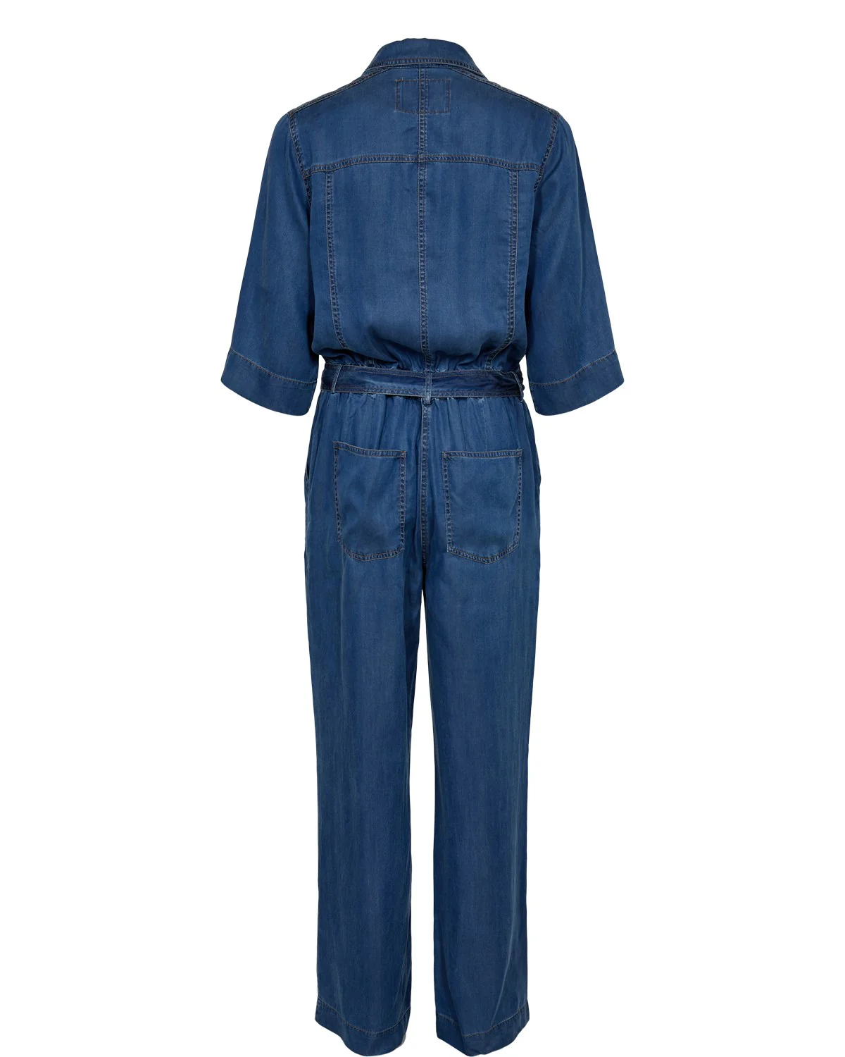 NUMIAMI JUMPSUIT - Medium Blue Denim - Image 2