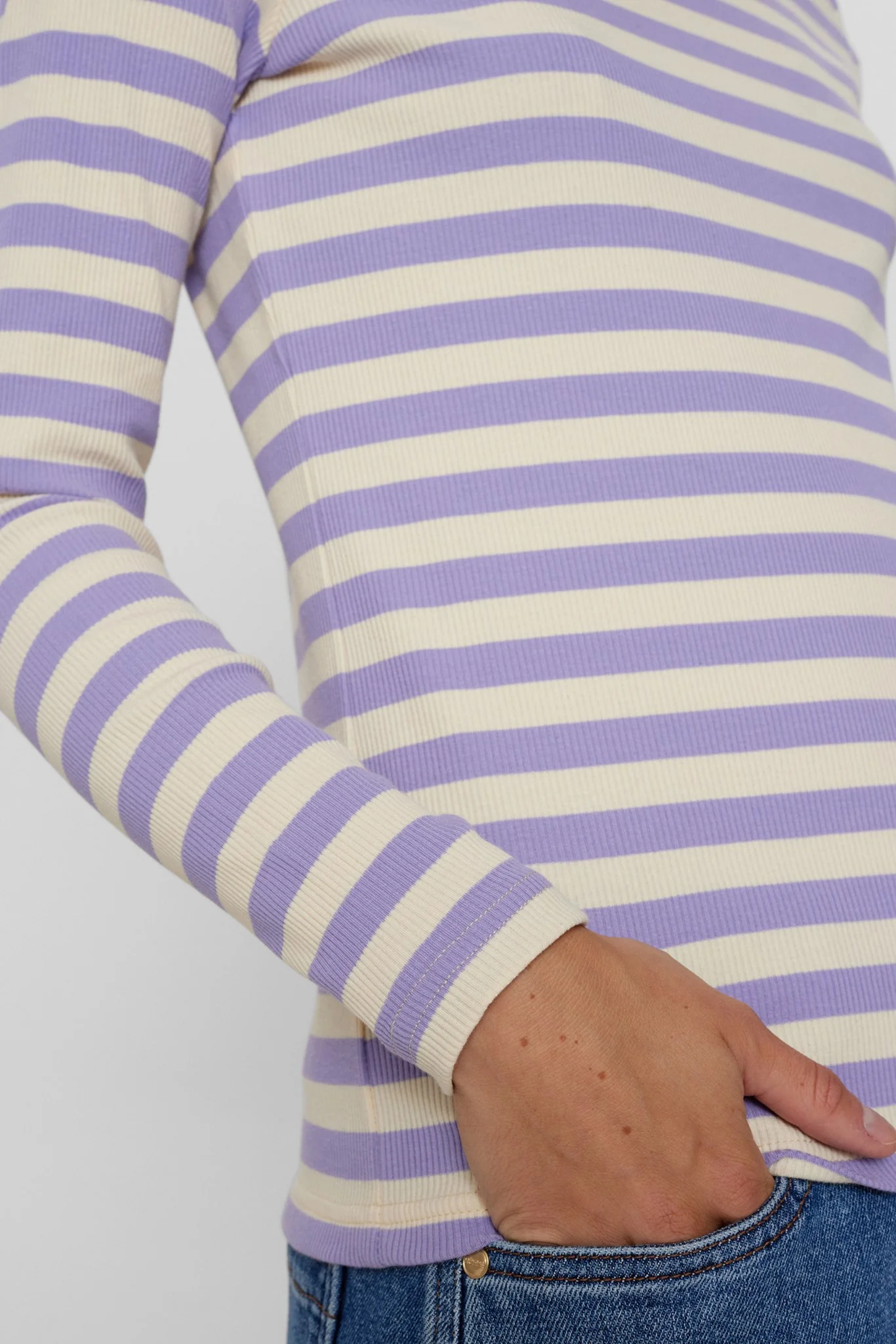 NUMICKE LS BLOUSE - Lavender - Image 5